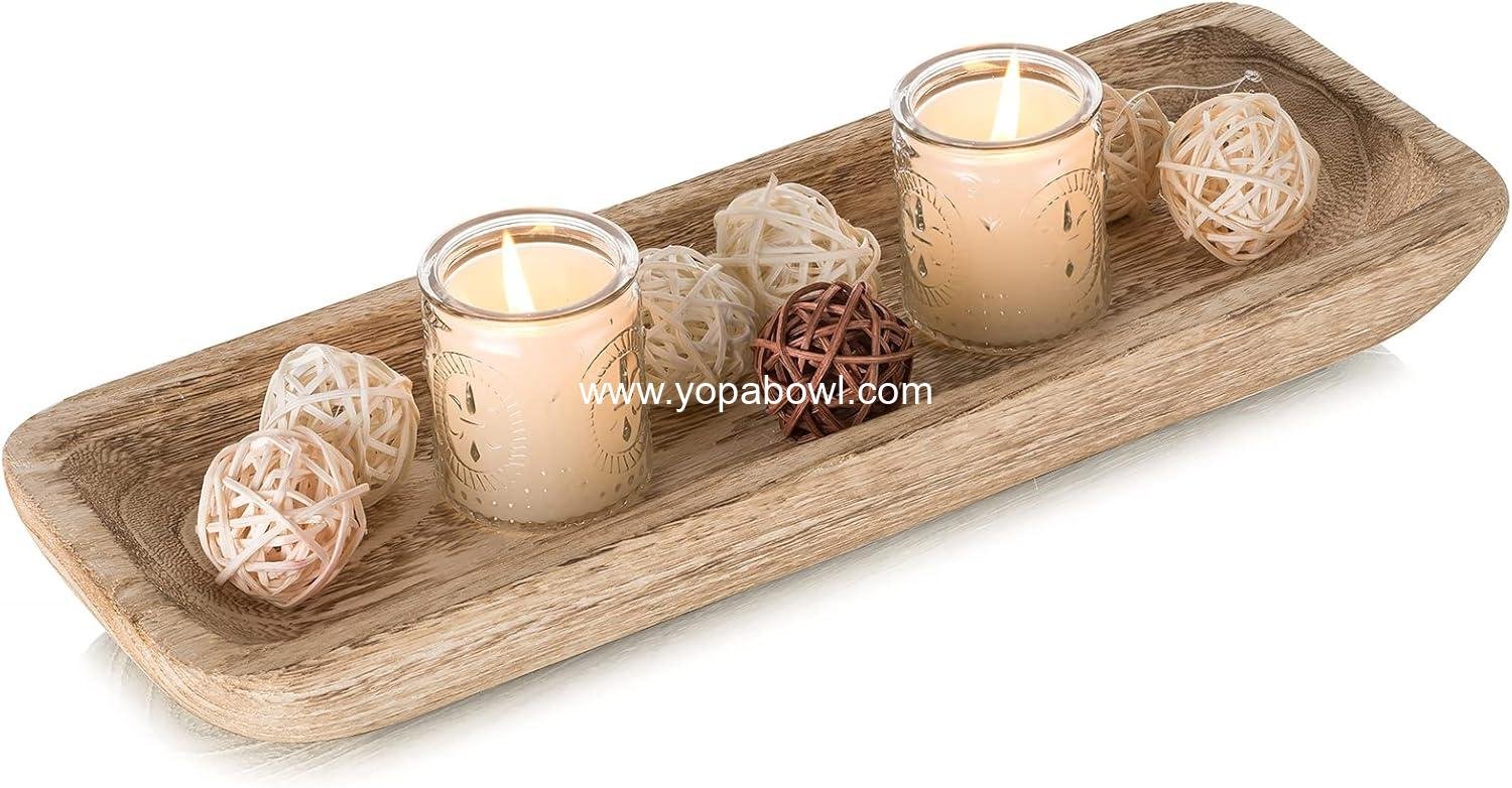 Wholesale Decorative Wooden Bowls for Home Decor, 16