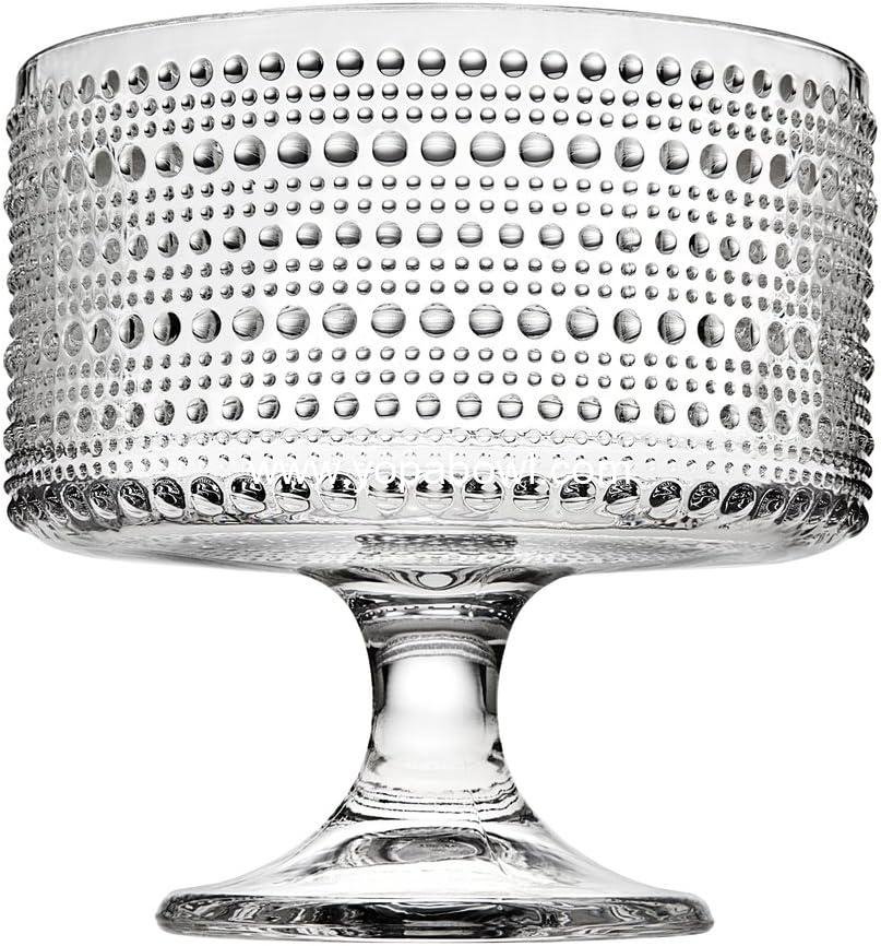 Wholesale LUMINA Trifle Bowl - 12-inch Footed Dessert Server with Elegant Design, Factory