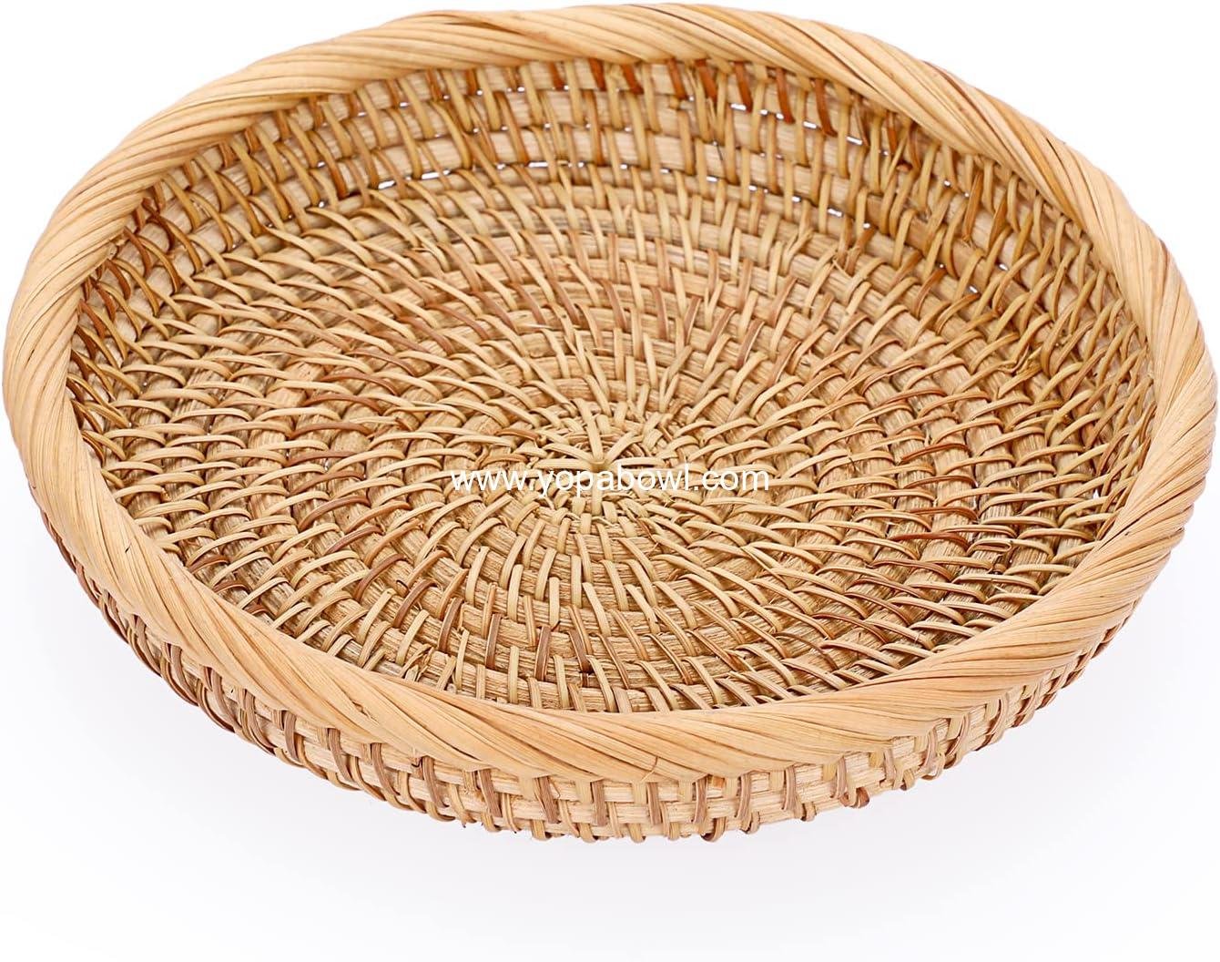 Wholesale Small Woven Wicker Basket - 7.6