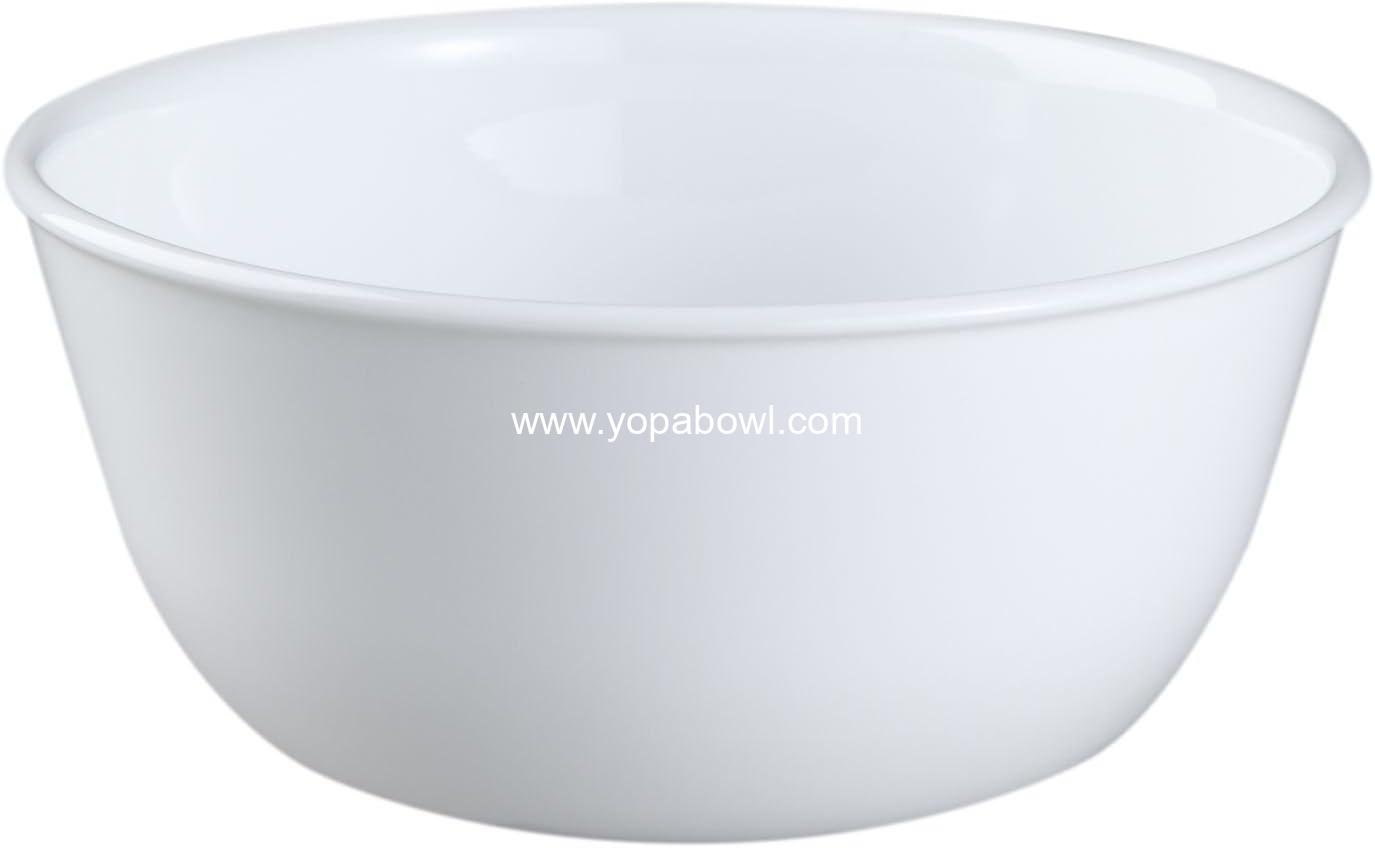 Wholesale Super Glass Soup Cereal Bowl Set of 3, 28 oz, Winter Frost White, Factory