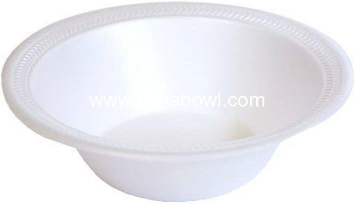 Wholesale White Plastic Bowls - 12 oz. (100 Count) BPA-Free, Microwavable, Disposable Soup Bowls for Parties & Everyday Meals Factory