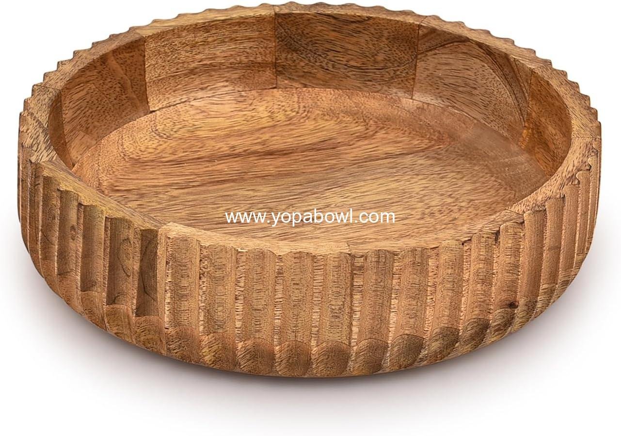 Wholesale Wooden Fruit Bowl or Candy Bowl - Unique 10