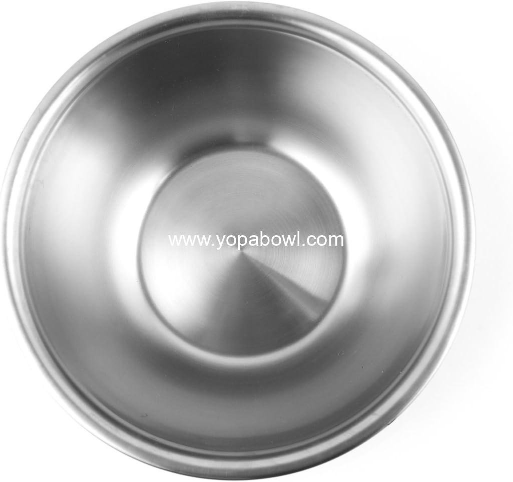 Wholesale Large Stainless Steel Mixing Bowl, 10.25 x 5.25 inches, 4.25 Quart Capacity - Factory