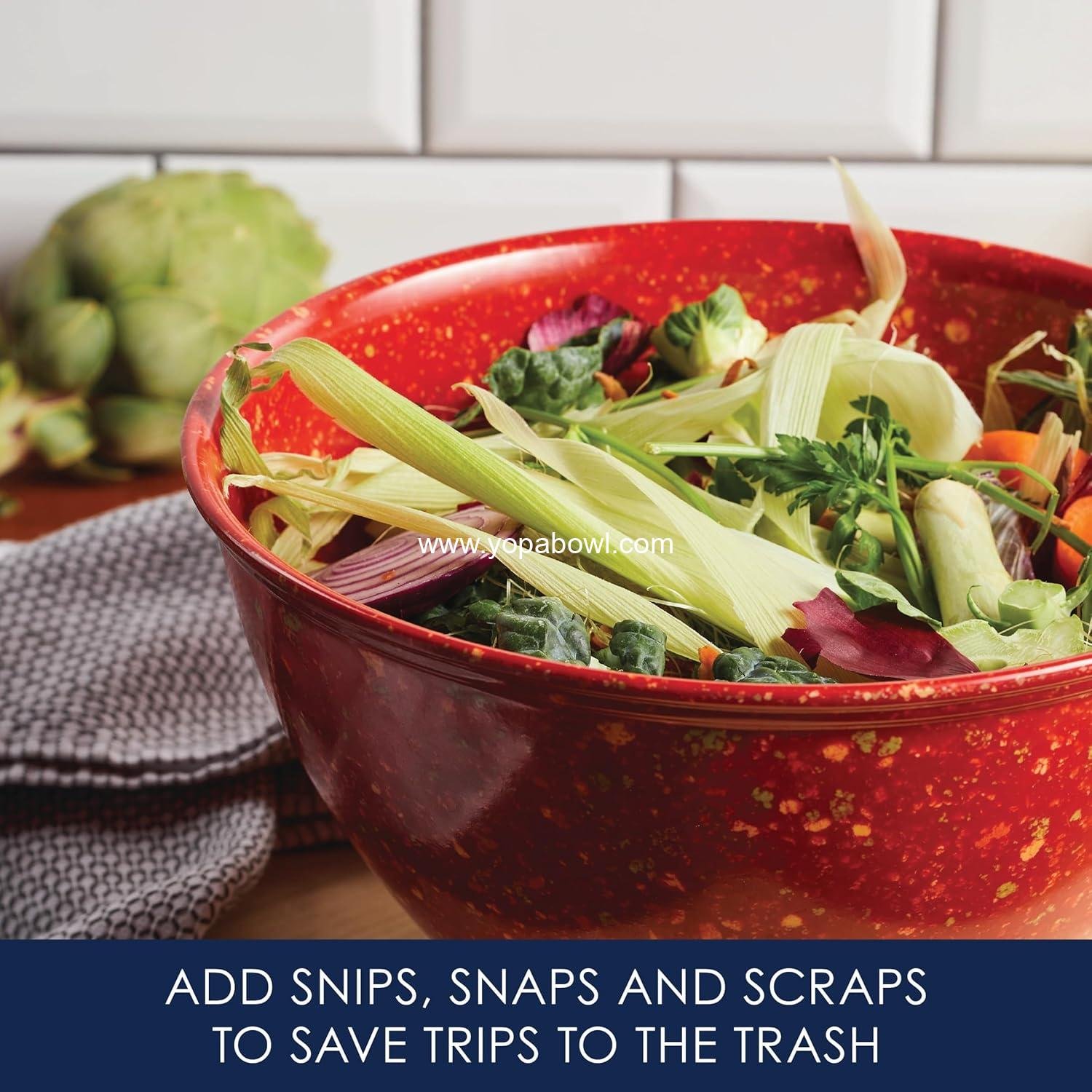 OEM Multi-Purpose Melamine Garbage Bowl, 10.2