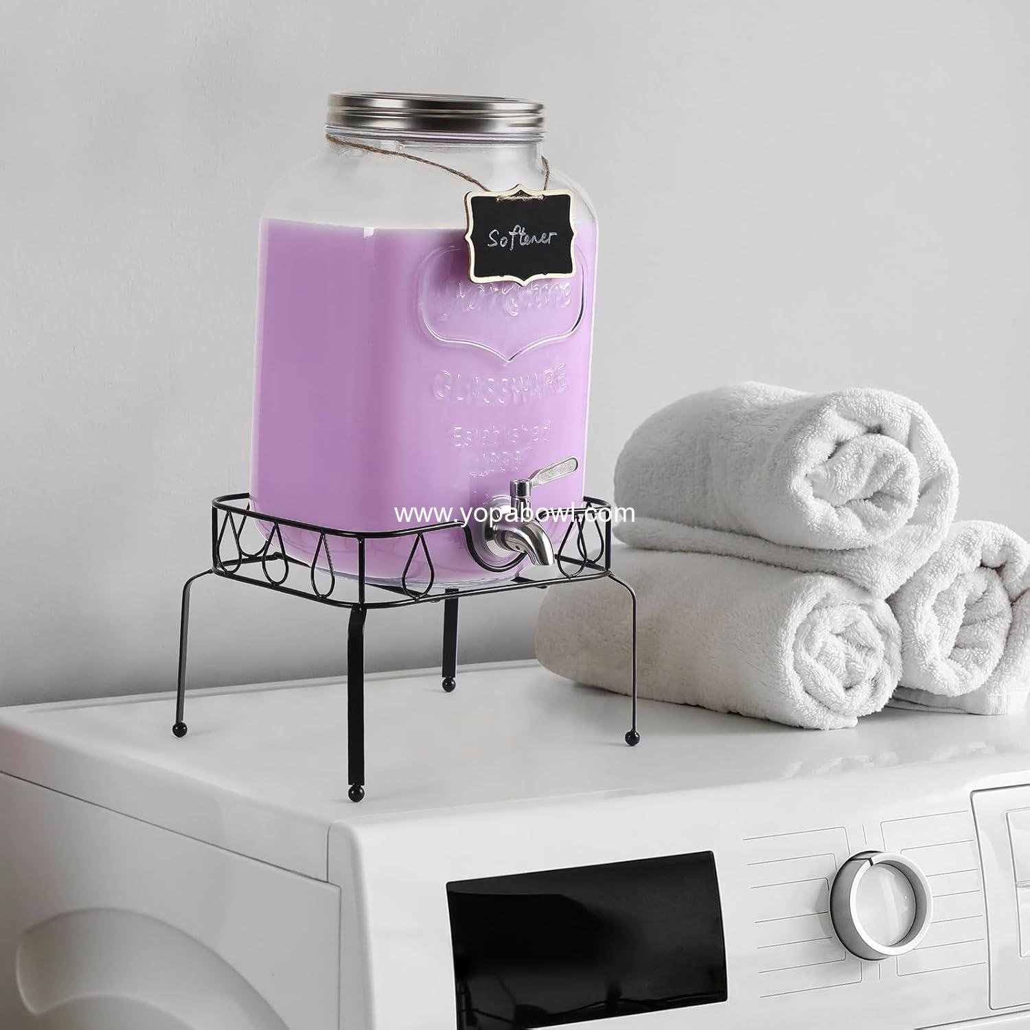 Wholesale 2 Gallon Glass Beverage Dispenser with Stand and Lid, 18/8 Stainless Steel Spigot - Perfect for Parties and Gatherings - Mason Jar Drink Dispenser with Lid, Factory Wholesale 2 Gallon Glass Beverage Dispenser with Stand and Lid, 18/8 Stainless Steel Spigot - Perfect for Parties and Gatherings - Mason Jar Drink Dispenser with Lid, Factory