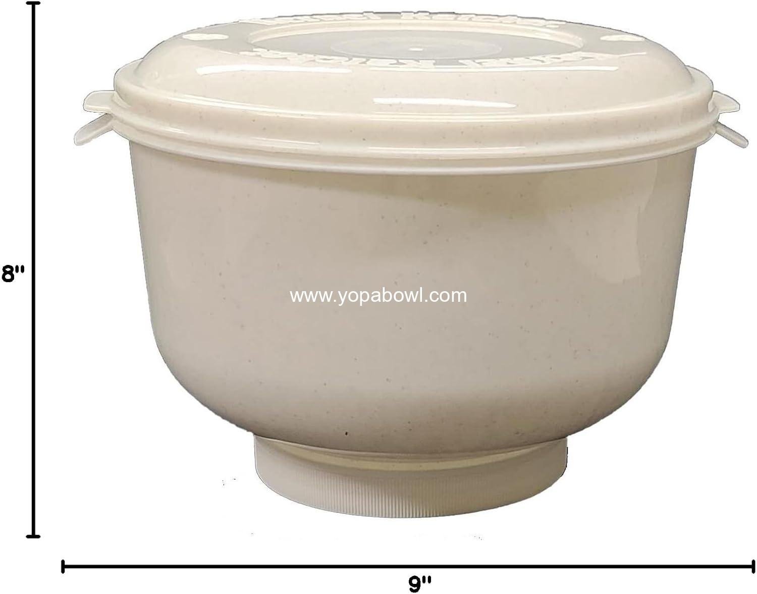 Wholesale Popcorn Bowl Set - Large Reusable Kernel Katcher with Lid, Sifter Shaker, and Separator, Dishwasher Safe, Made from Recycled Plastic with Handle (White Granite) Factory
