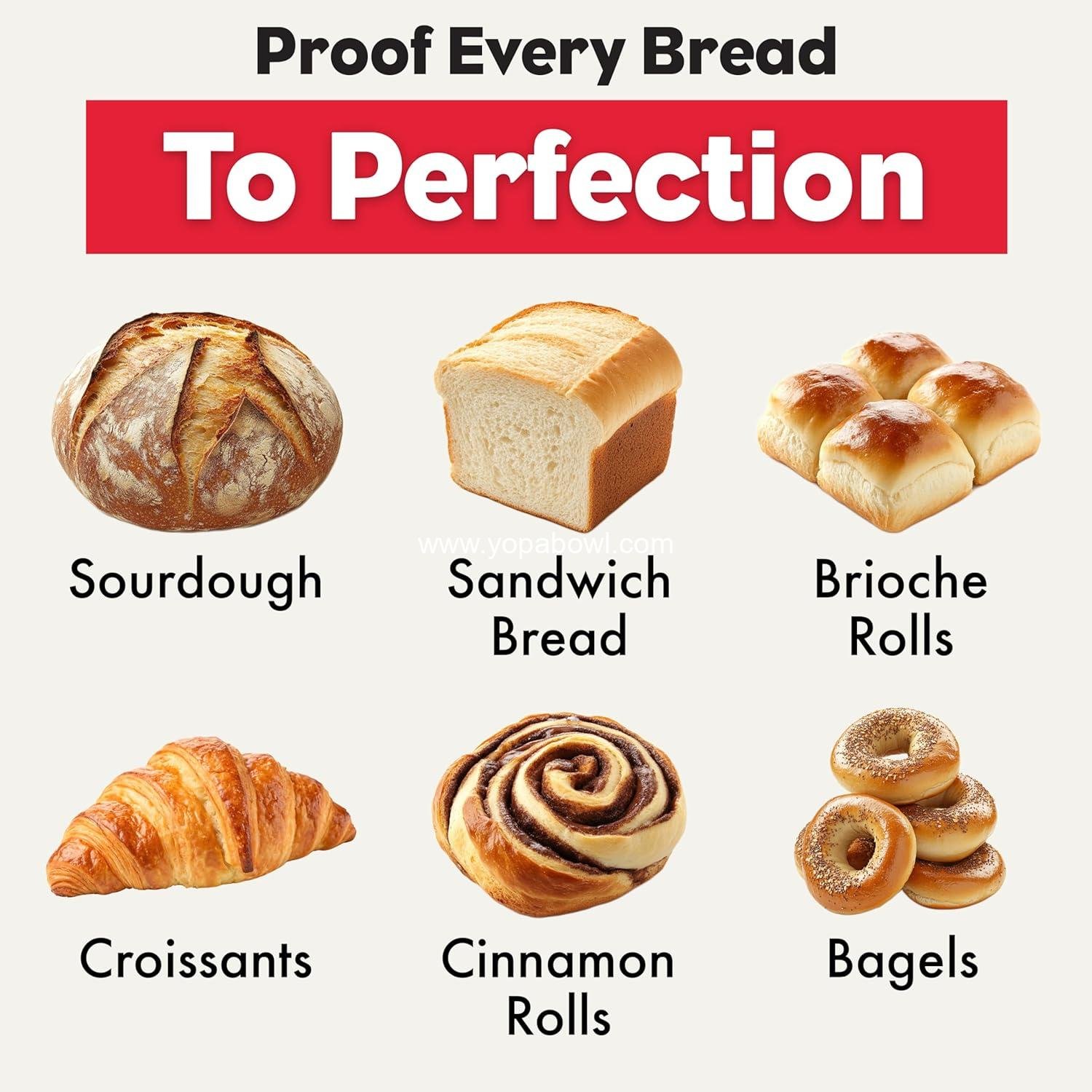 Wholesale Folding Proofer & Slow Cooker  (Proofer) -  Adjustable Temperature and Humidity Control for Perfect Rising - OEM Factory