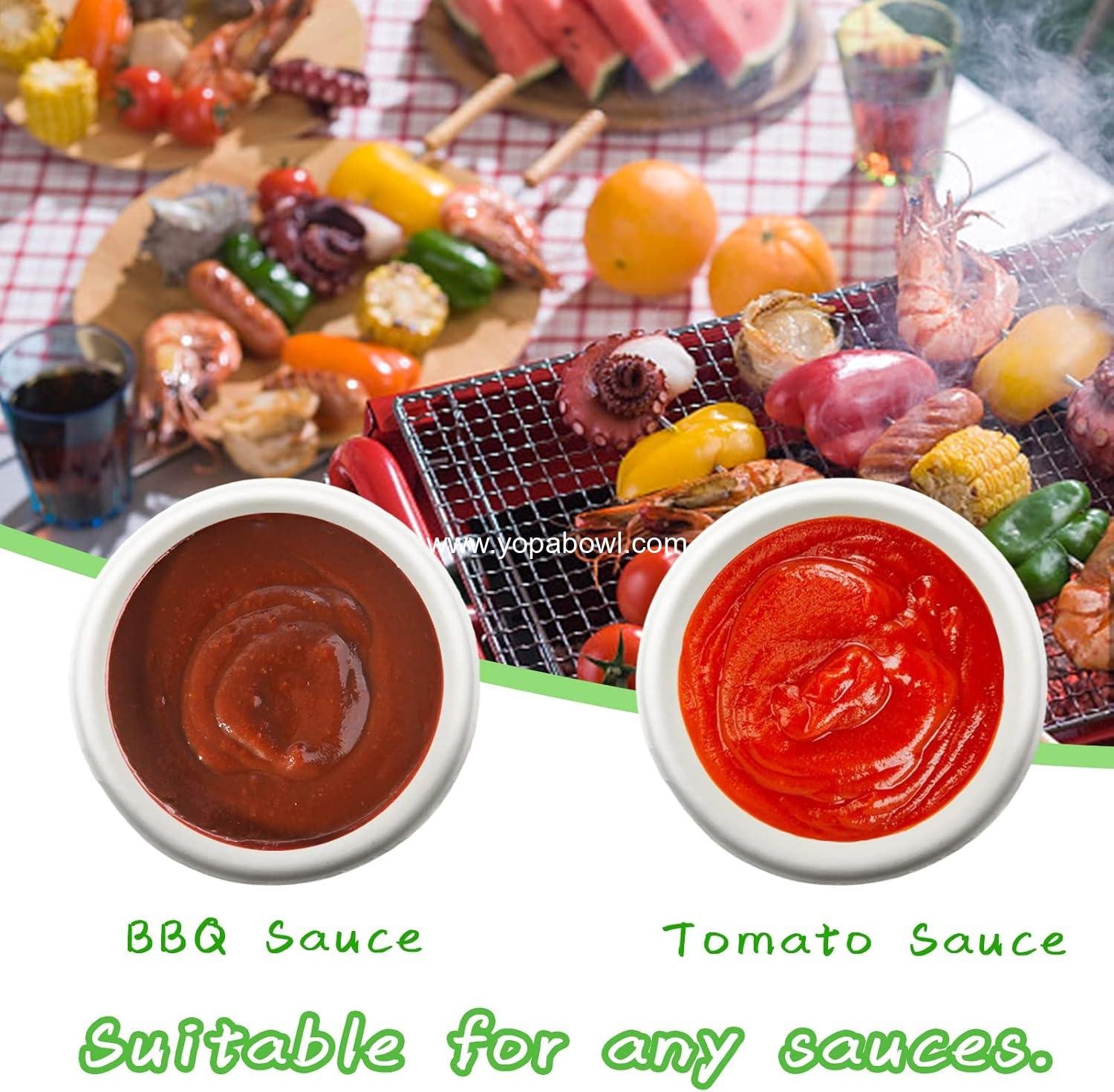 Wholesale 110 Pcs 8oz Compostable Paper Bowls Biodegradable Heavy-Duty Bagasse for Salad Dessert Parties Catering Factory Wholesale 110 Pcs 8oz Compostable Paper Bowls Biodegradable Heavy-Duty Bagasse for Salad Dessert Parties Catering Factory