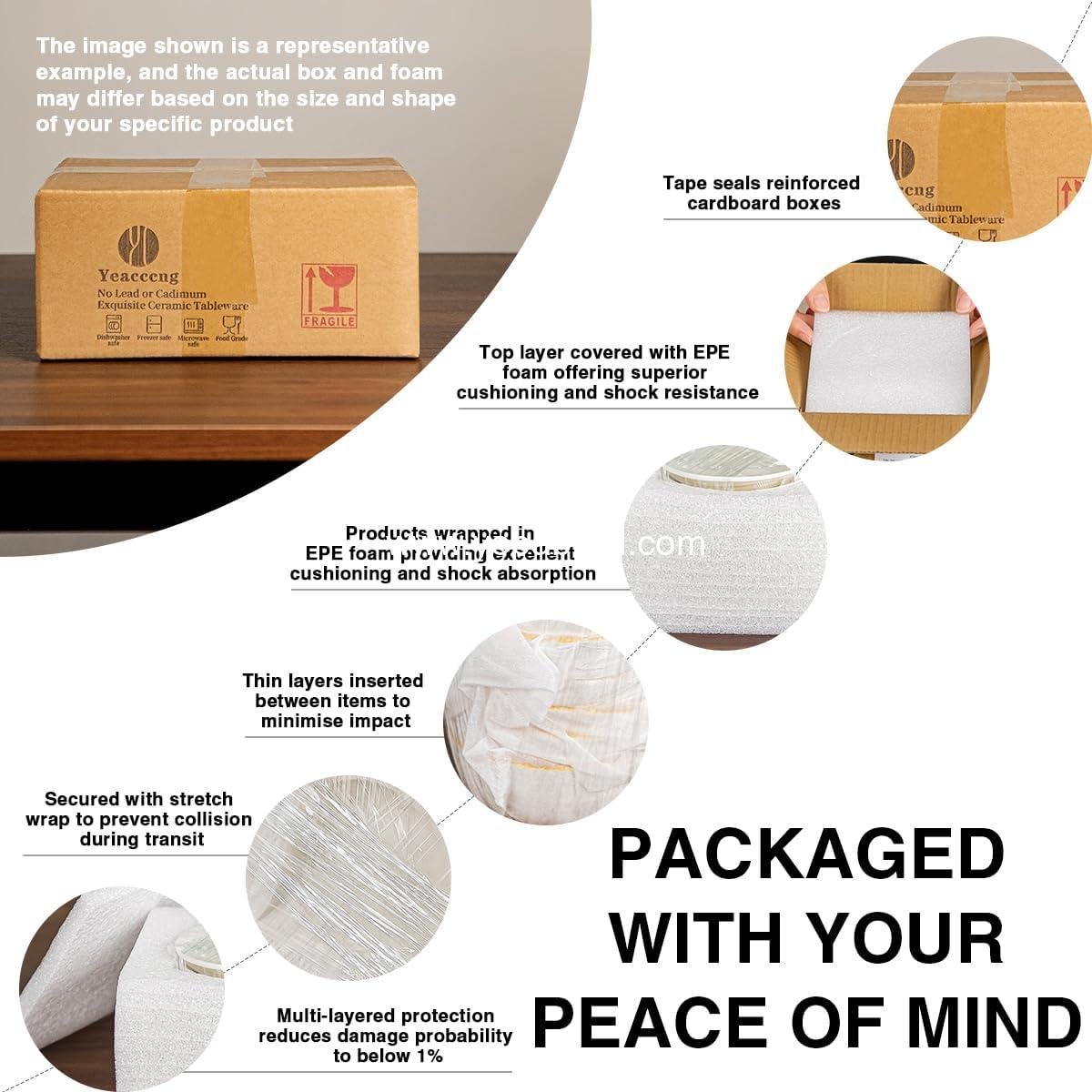 Wholesale 24 Oz Ceramic Pasta Bowls Set of 4, 8 Inch Colorful Serving Bowls for Pasta, Salad, Oatmeal, and Fruit, Easy to Clean, Dishwasher & Microwave Safe, Scratch-Resistant, Lead-Free Factory