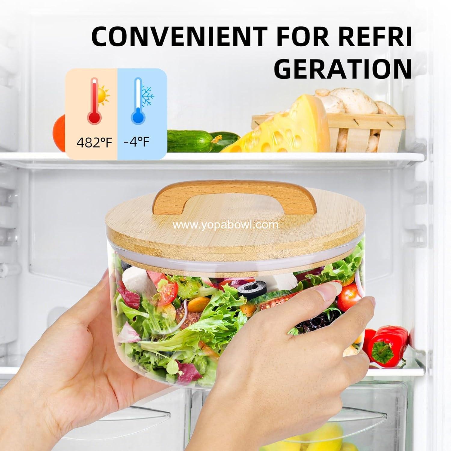 Wholesale 91oz Large Glass Bowls with Lids, Versatile Trifle and Mixing Serving Bowl for Ice Cream, Cakes, Cupcakes, Salads, Microwave & Dishwasher Safe - Manufacturer