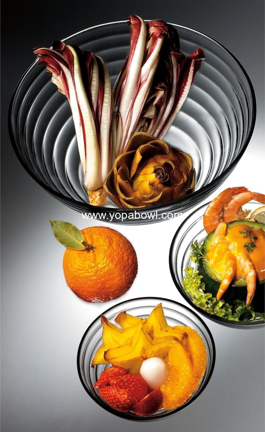 Wholesale Glass Salad Bowl, 52.5 Ounce, ODM Factory