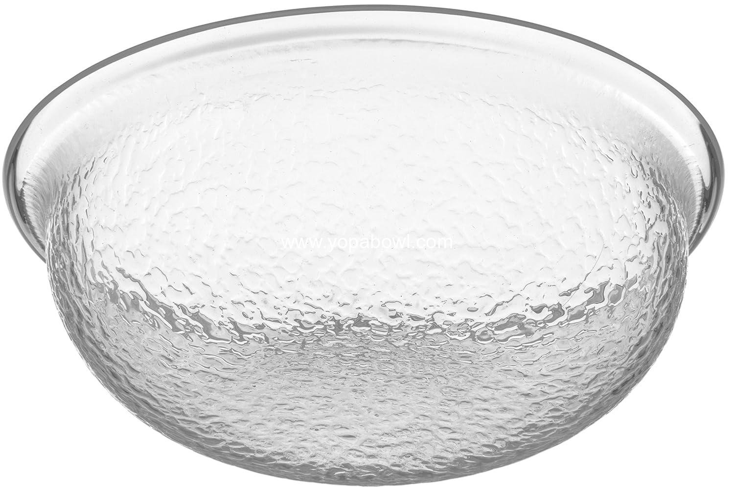 Wholesale BPA-Free Round Pebbled Fruit Serving Bowl, 1.4 Quart, Clear - Factory Wholesale BPA-Free Round Pebbled Fruit Serving Bowl, 1.4 Quart, Clear - Factory