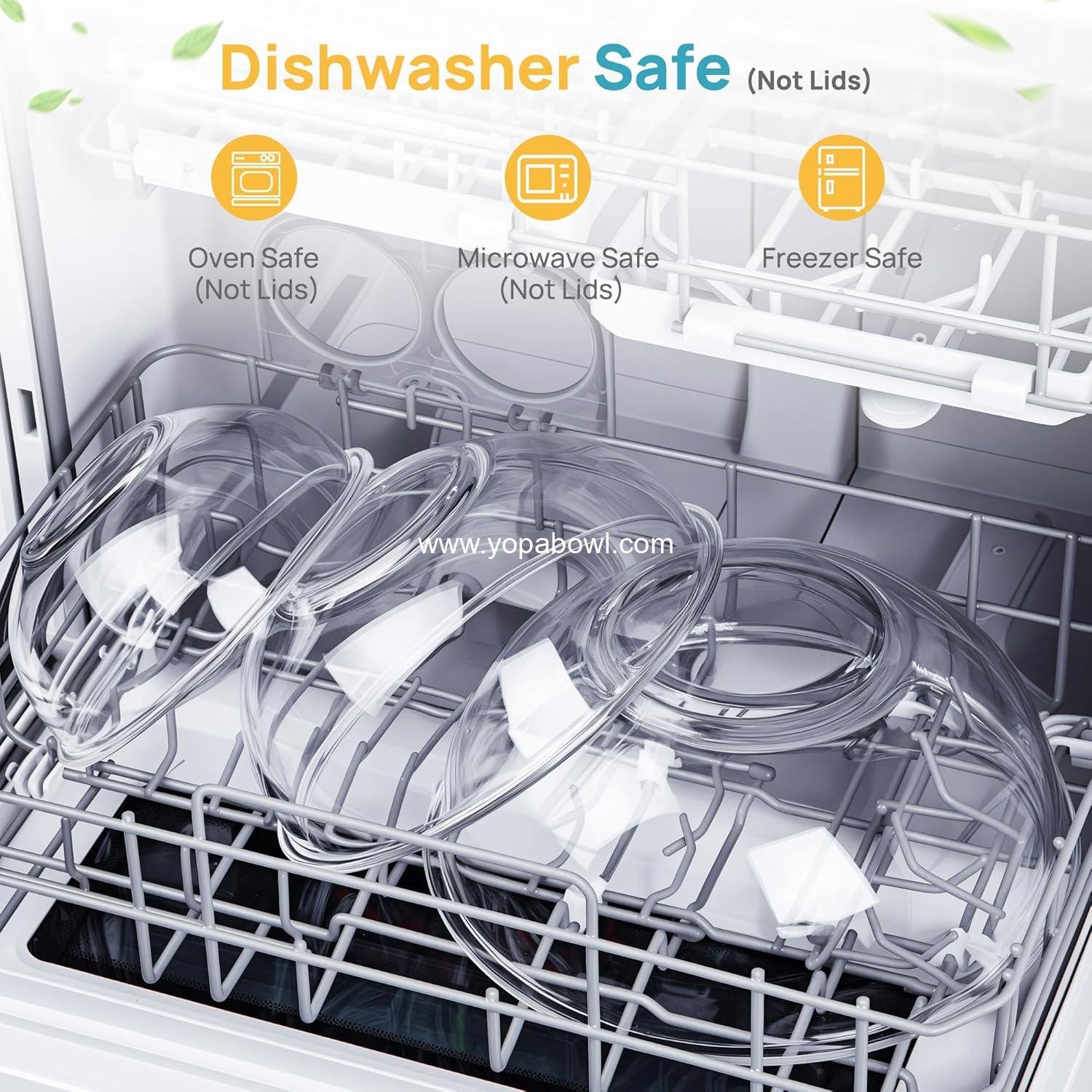 Wholesale 5 Pack Glass Mixing Bowls with Bamboo Lids Set (3.75 QT, 2.1 QT, 1.1 QT, 0.5 QT, 0.2 QT) for Salad, Serving, Prepping, Cooking, and Baking, Dishwasher & Microwave Safe, Factory Wholesale 5 Pack Glass Mixing Bowls with Bamboo Lids Set (3.75 QT, 2.1 QT, 1.1 QT, 0.5 QT, 0.2 QT) for Salad, Serving, Prepping, Cooking, and Baking, Dishwasher & Microwave Safe, Factory