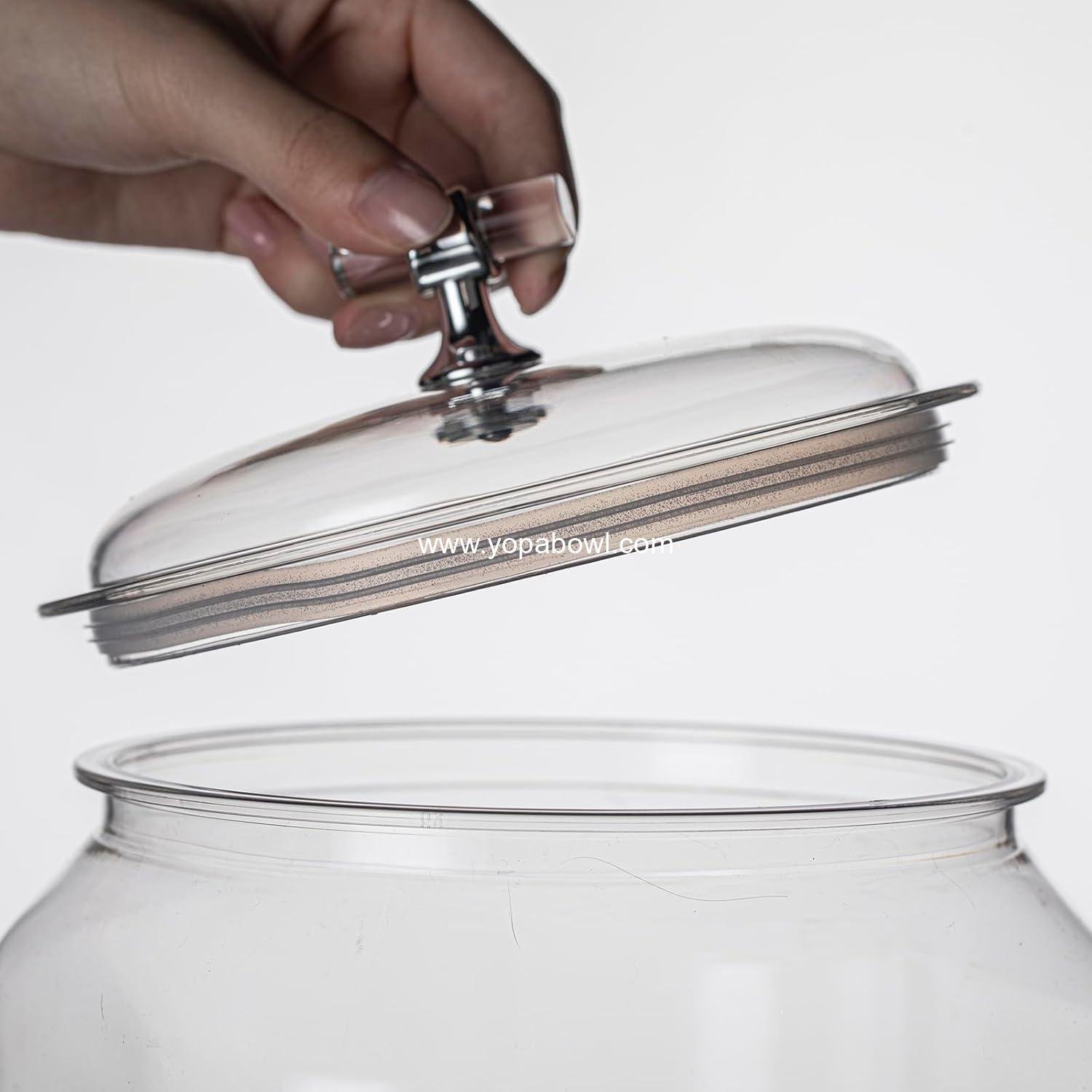 Wholesale 101oz Plastic Food Storage Jar with Airtight Seal Lid, Square Container for Cookies, Candy, Pasta, Dry Goods, 3L for Pantry Organization Factory