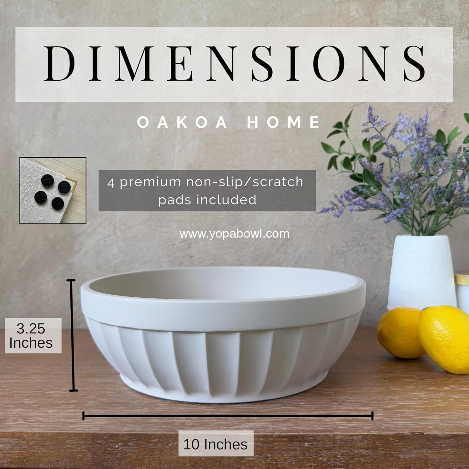 OEM Large Decorative Fruit Bowl for Kitchen Counter - Concrete Bowl for Entryway Table - Modern Centerpiece for Home Decor - Wholesale Factory OEM Large Decorative Fruit Bowl for Kitchen Counter - Concrete Bowl for Entryway Table - Modern Centerpiece for Home Decor - Wholesale Factory