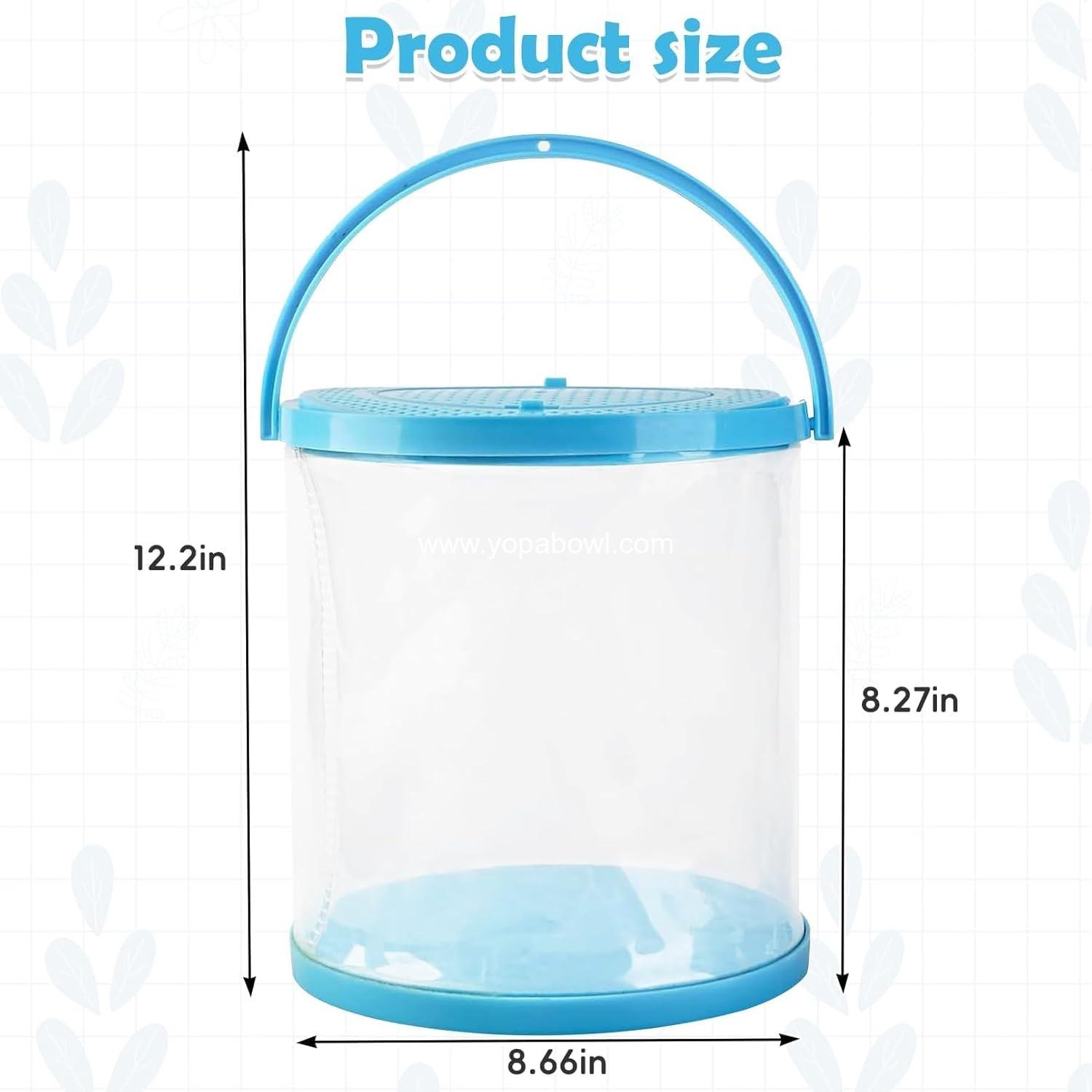 Wholesale Foldable Small Aquarium Plastic Fish Tank - Portable Clear Fish Bowl for Ocean Adventures and Beach Activities, Manufacturer