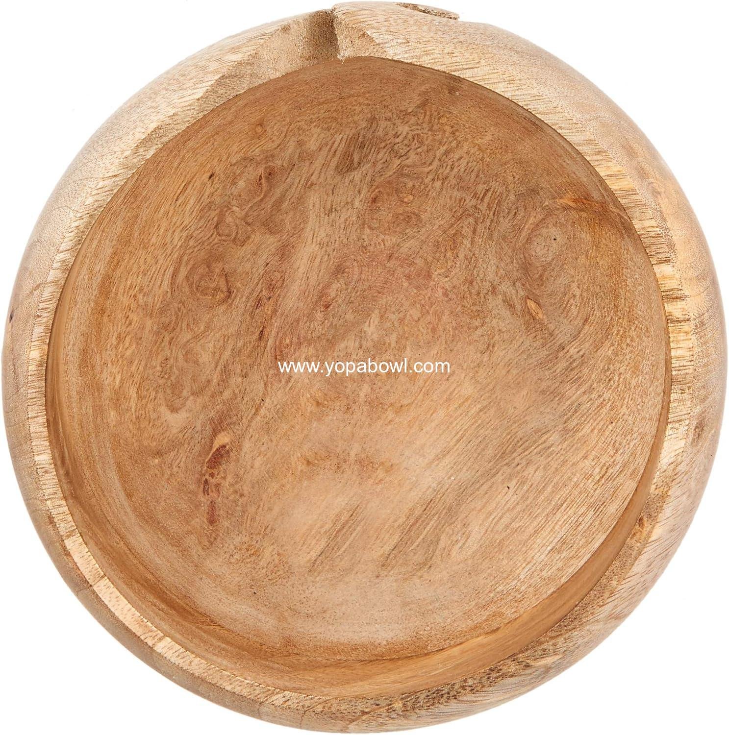 Wholesale Wooden Yarn Bowl for Women - Large 7 x 3 Crochet Holder, Handmade Knitting Accessories Organizer, Factory