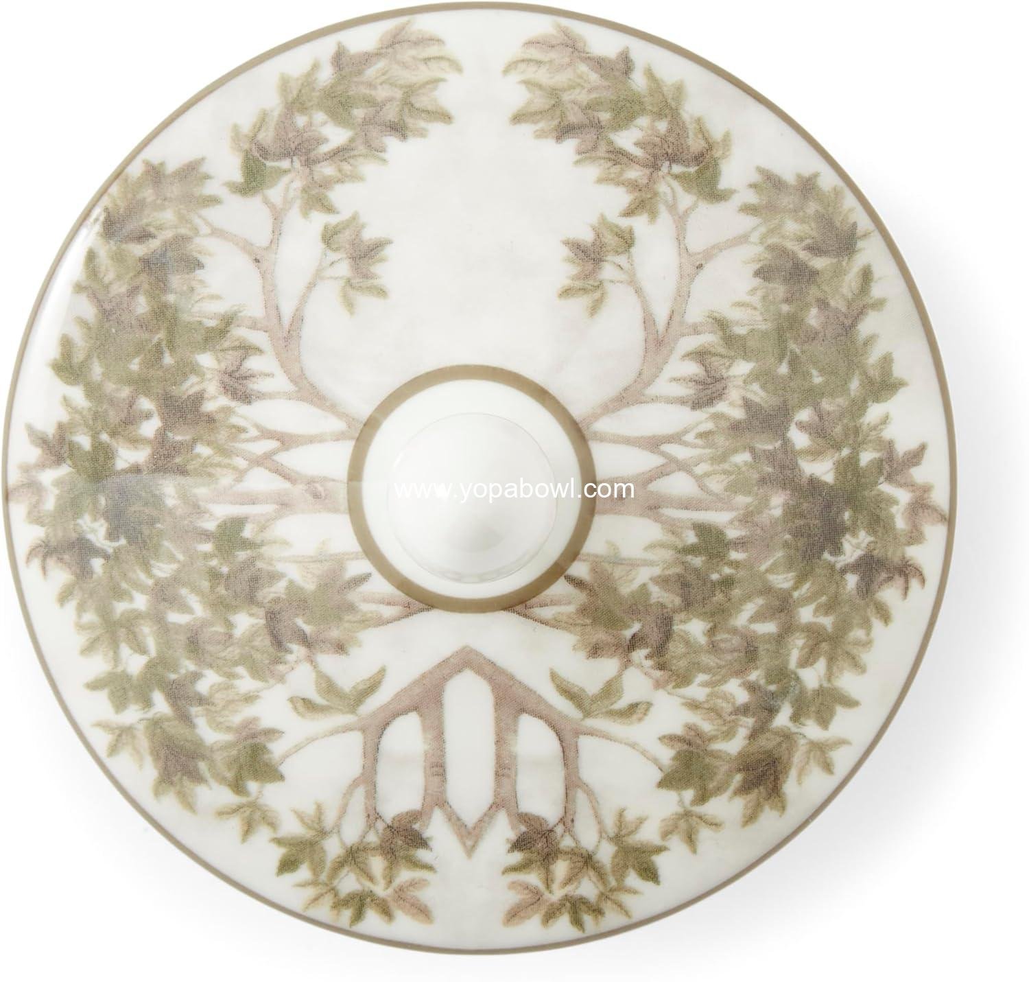 OEM Tall Trees 10oz Sugar Bowl with Lid - Enchanted Forest Design, Porcelain, Dishwasher and Microwave Safe for Tea and Coffee, Fabulous Gift, Home & Gathering Use, Factory OEM Tall Trees 10oz Sugar Bowl with Lid - Enchanted Forest Design, Porcelain, Dishwasher and Microwave Safe for Tea and Coffee, Fabulous Gift, Home & Gathering Use, Factory