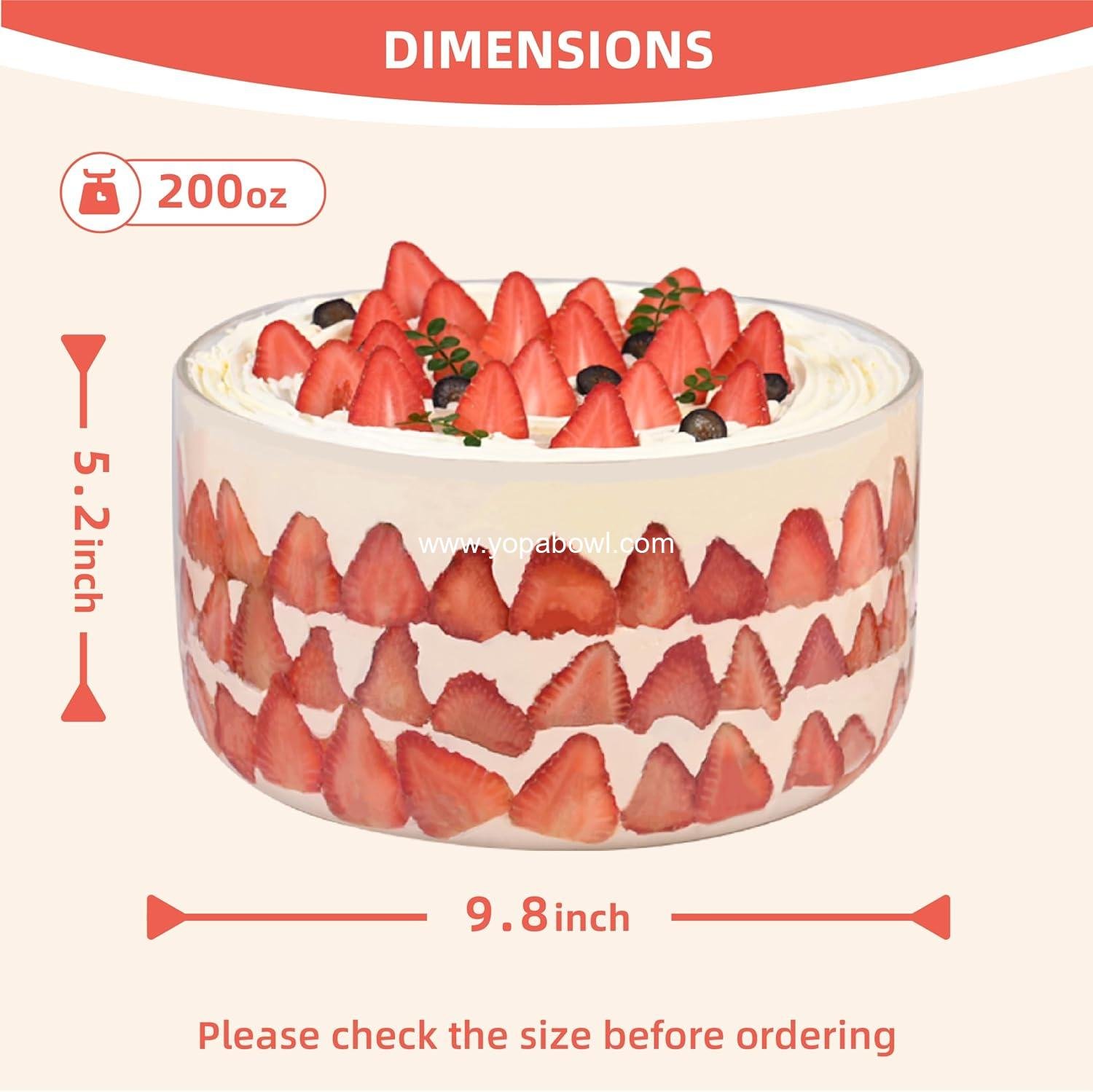 Wholesale Glass Salad Bowl with Lid, 9.8