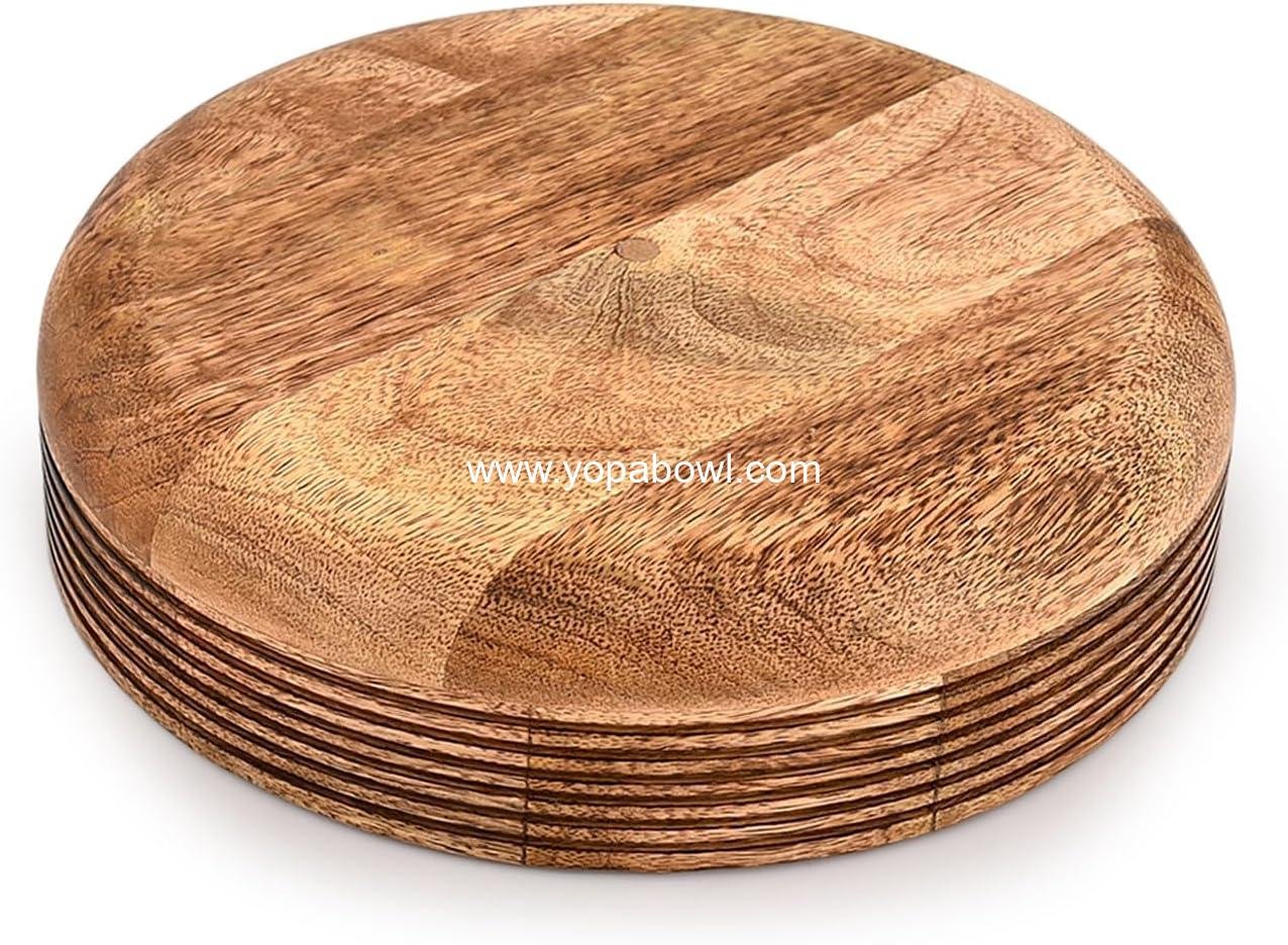 Wholesale Mango Wood Serving Bowl - Antique Handmade Fruit and Salad Bowl, 10