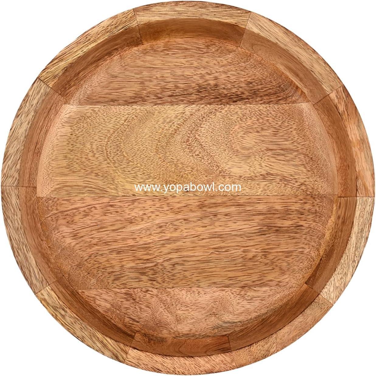 Wholesale Mango Wood Serving Bowl - Antique Handmade Fruit and Salad Bowl, 10