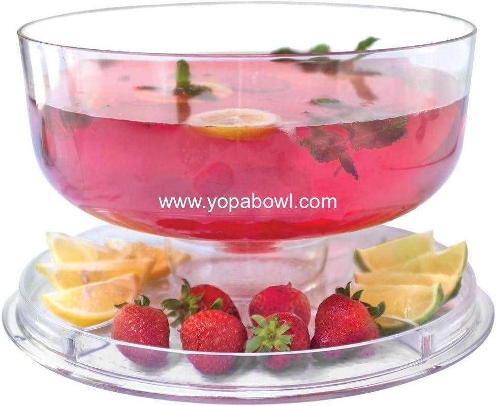 OEM 6-in-1 Cake Stand with Dome Cover, Multi-Purpose Serving Platter, Punch Bowl, and Dessert Tray, BPA Free, Wholesale Factory