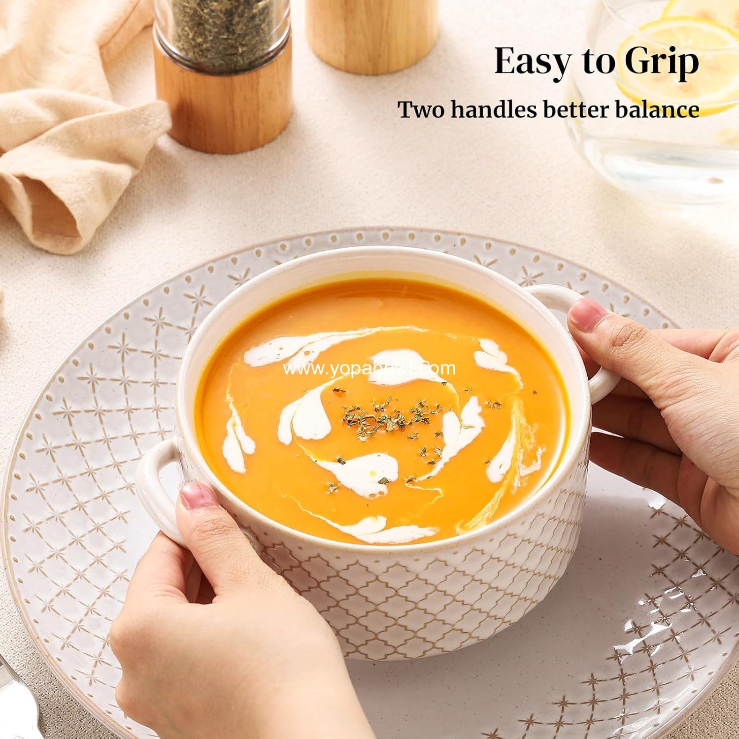 Wholesale Oven Safe French Onion Soup Bowls, 26 oz Large Ceramic Bowls for Chili and Beef Stew, Set of 4, Microwave & Dishwasher Safe, Factory Wholesale Oven Safe French Onion Soup Bowls, 26 oz Large Ceramic Bowls for Chili and Beef Stew, Set of 4, Microwave & Dishwasher Safe, Factory