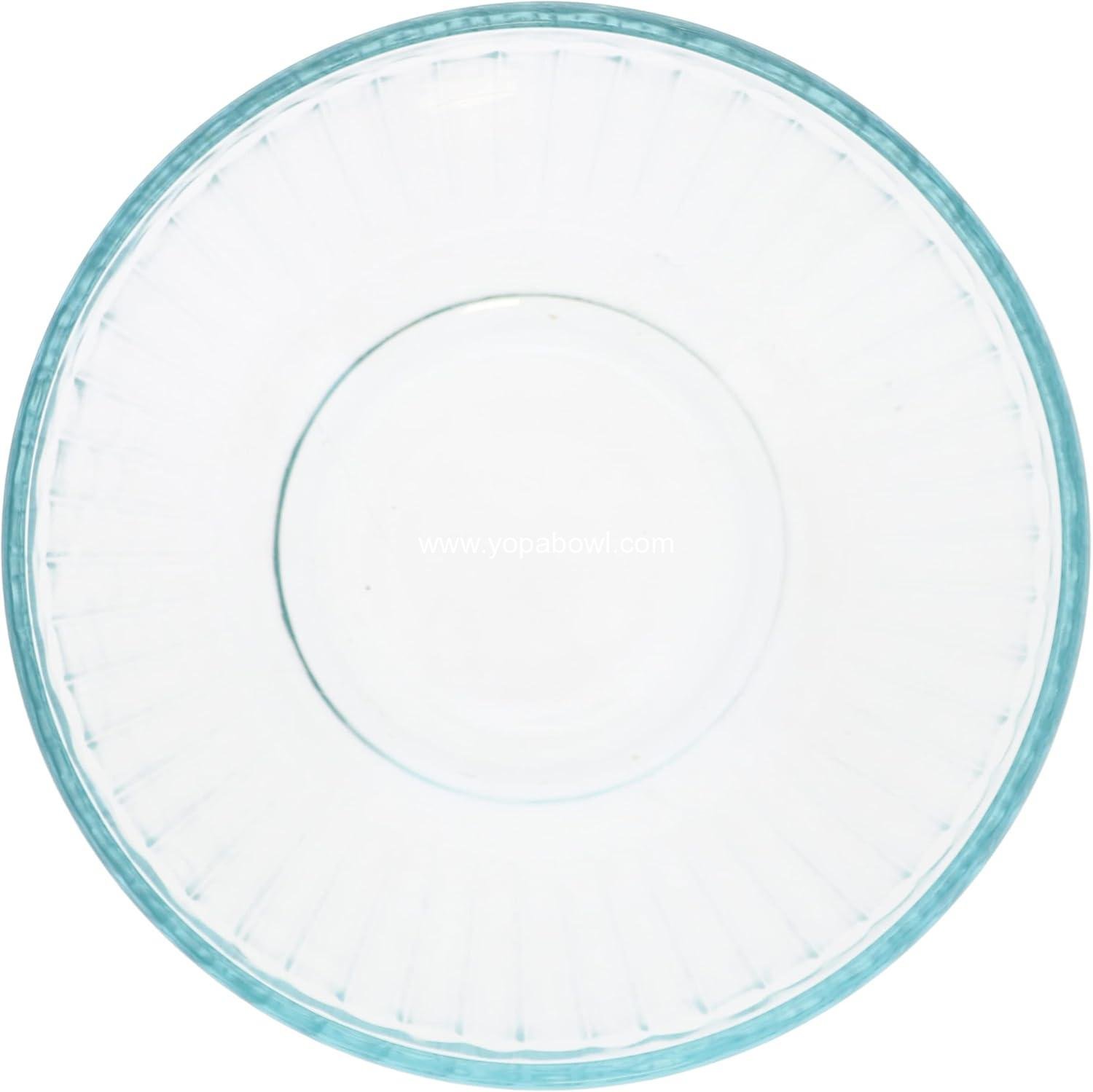 Wholesale 6-Cup Sculpted Glass Mixing Bowl - 1.5 Quart - OEM Factory