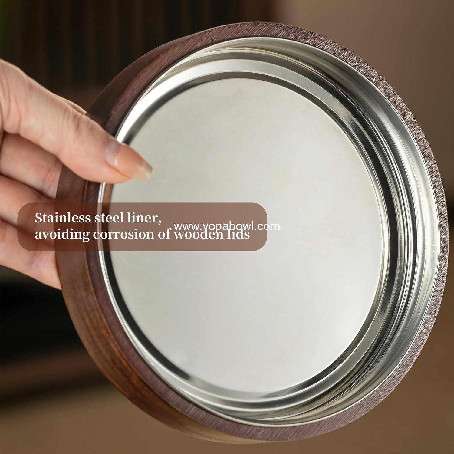 Wholesale Drink Dispenser with Acacia Wood Stand and Lid, 2 Gallon Glass Beverage Dispenser with Stainless Steel Spigot for Parties, Picnics, Barbecues, Lemonade, Ice Coffee, Laundry Detergent Dispenser, Factory