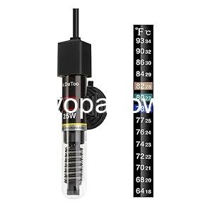 Wholesale Mini Aquarium Heater 25W Small Fish Tank Heater with Free Thermometer Sticker - Factory Wholesale Mini Aquarium Heater 25W Small Fish Tank Heater with Free Thermometer Sticker - Factory
