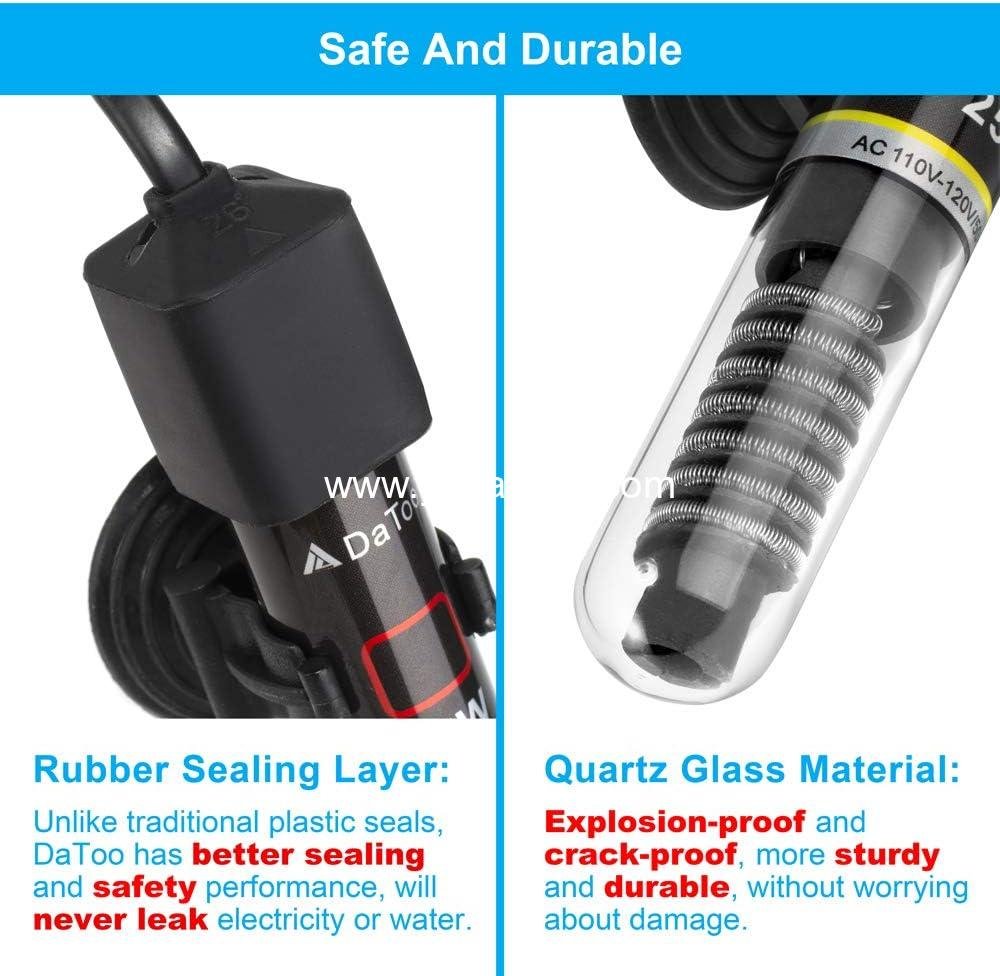 Wholesale Mini Aquarium Heater 25W Small Fish Tank Heater with Free Thermometer Sticker - Factory Wholesale Mini Aquarium Heater 25W Small Fish Tank Heater with Free Thermometer Sticker - Factory