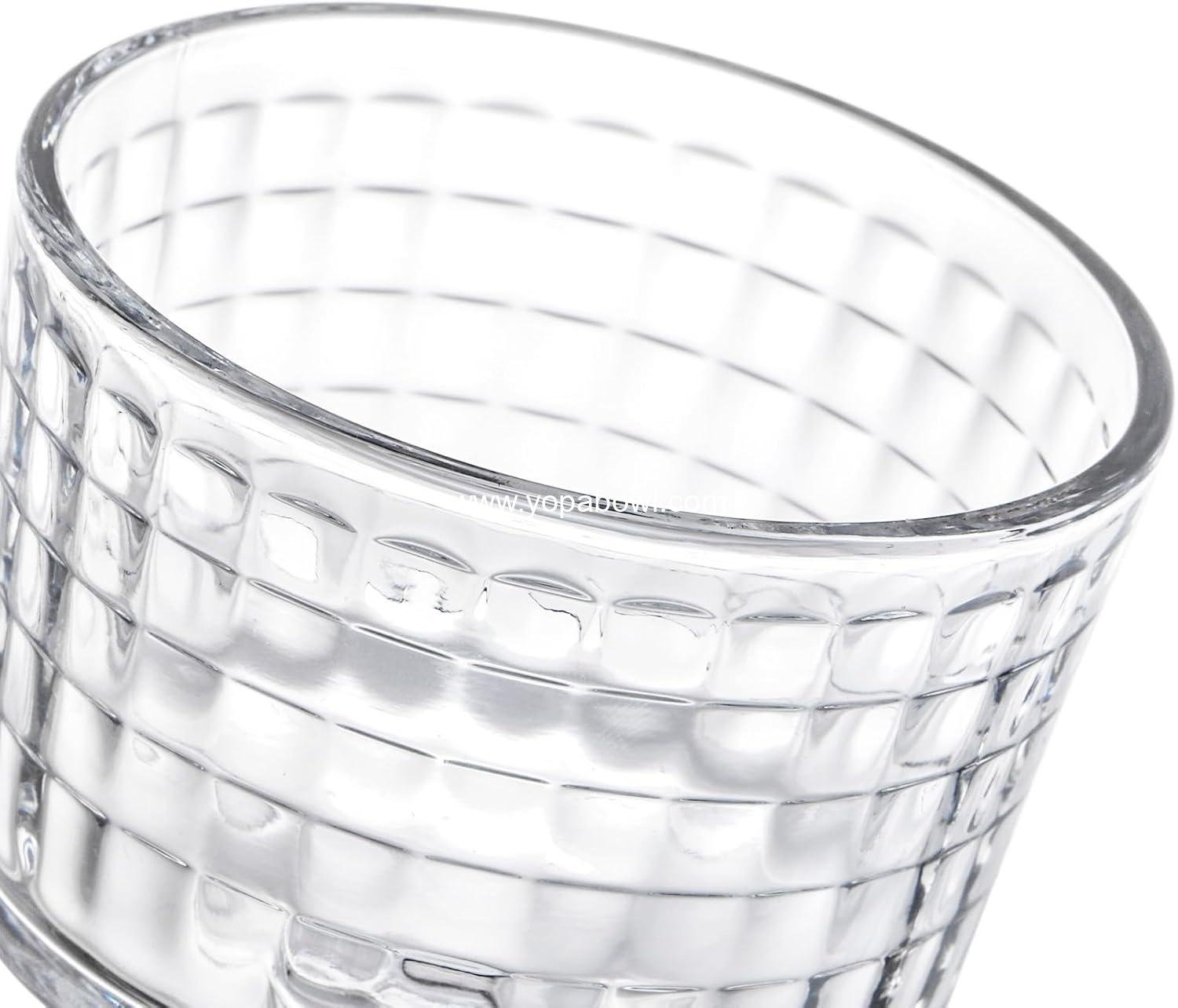 Wholesale 6 Pack 10 Oz Footed Glass Dessert Bowls - Ice Cream Cups, Crystal Trifle and Parfait Cups for Fruits, Pudding, Sundaes, Milkshakes, Nuts, Snacks - Factory