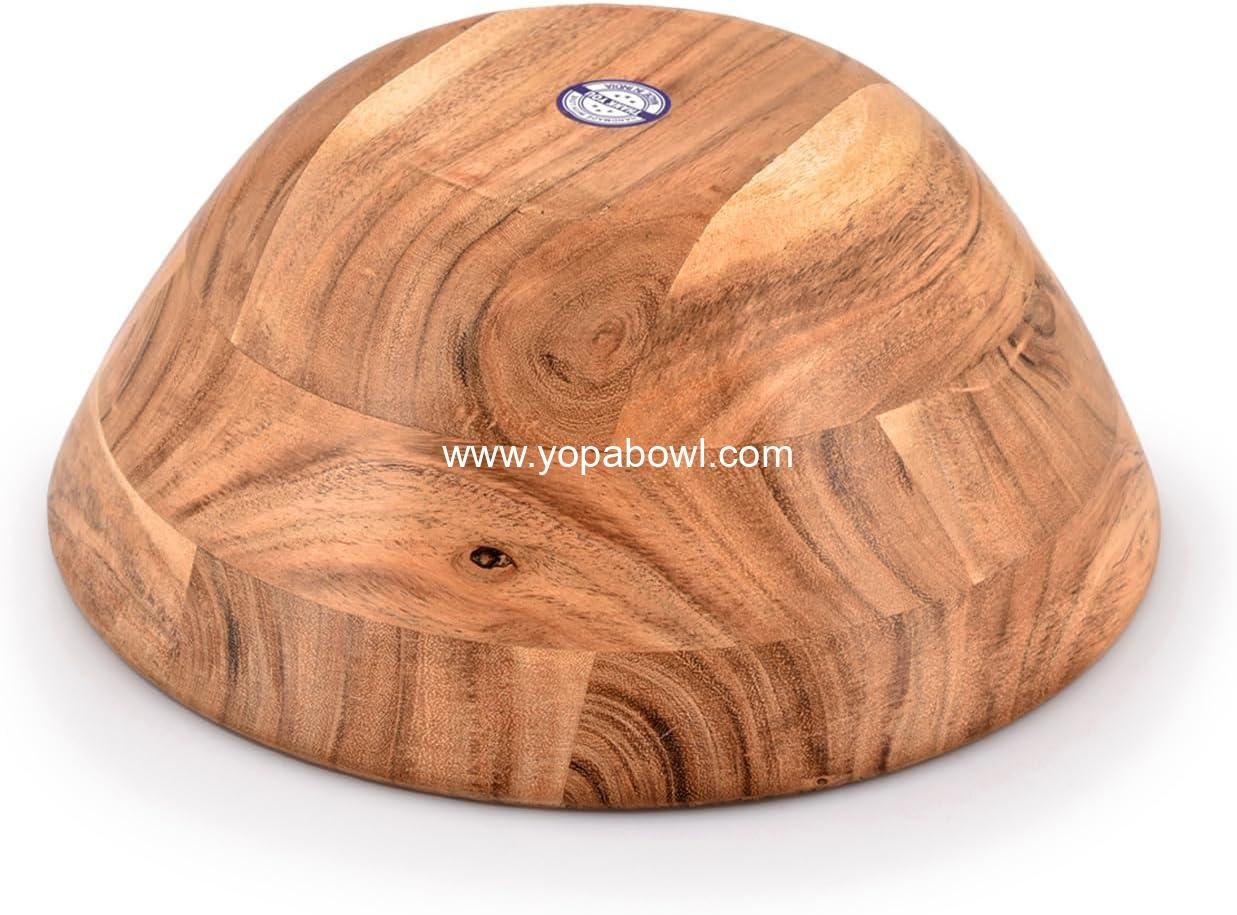 Wholesale Acacia Wood Fruit Bowl for Fruits or Salads, 10