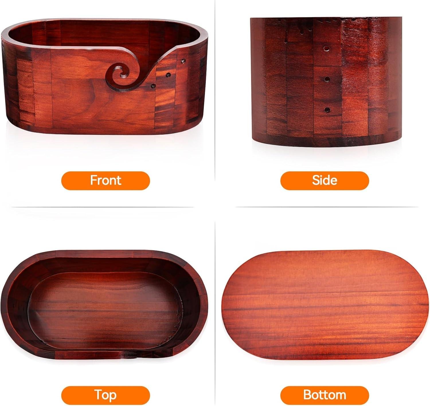 Wholesale Large Yarn Bowl for Crocheting - Crochet Storage with 66-Pack Crochet Kit Including 9 Sizes Crochet Hook Set - Yarn Holder for Knitting Beginners - Factory