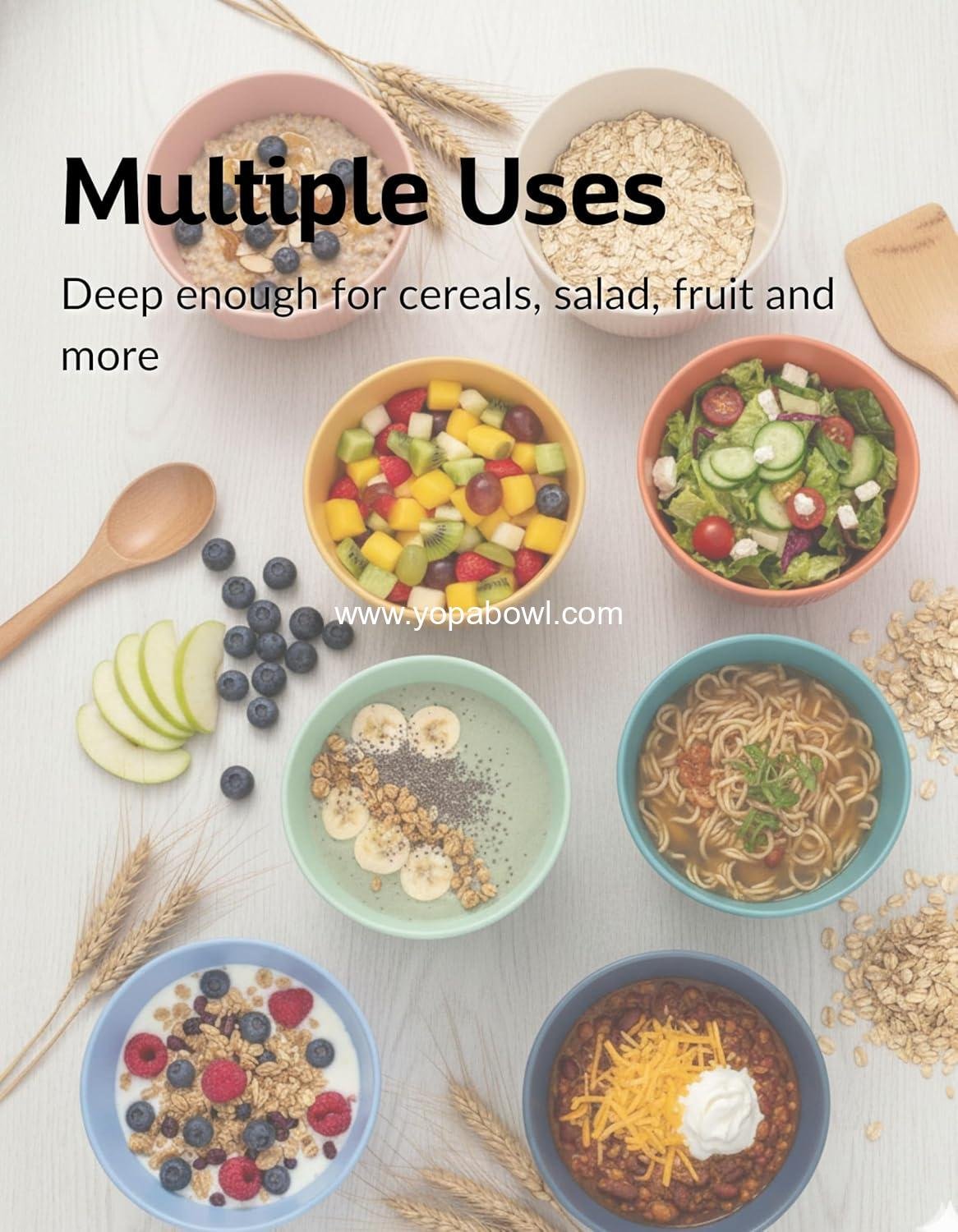 Wholesale Unbreakable Wheat Straw Bowl Set – 8-Piece, Lightweight Cereal, Salad & Soup Bowls, Eco-Friendly BPA-Free Dinnerware, Microwave & Dishwasher Safe, Stackable Factory Wholesale Unbreakable Wheat Straw Bowl Set – 8-Piece, Lightweight Cereal, Salad & Soup Bowls, Eco-Friendly BPA-Free Dinnerware, Microwave & Dishwasher Safe, Stackable Factory