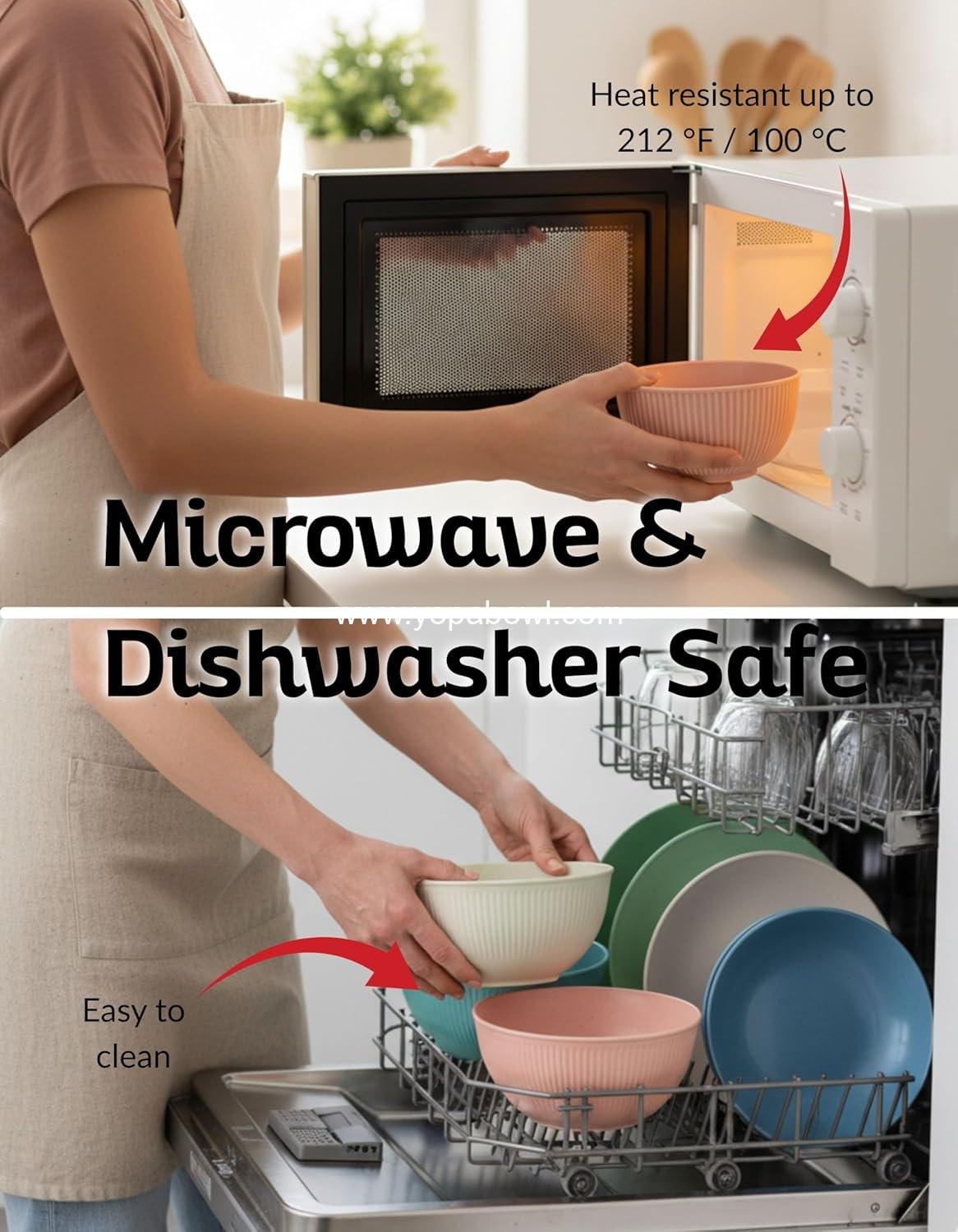 Wholesale Unbreakable Wheat Straw Bowl Set – 8-Piece, Lightweight Cereal, Salad & Soup Bowls, Eco-Friendly BPA-Free Dinnerware, Microwave & Dishwasher Safe, Stackable Factory Wholesale Unbreakable Wheat Straw Bowl Set – 8-Piece, Lightweight Cereal, Salad & Soup Bowls, Eco-Friendly BPA-Free Dinnerware, Microwave & Dishwasher Safe, Stackable Factory