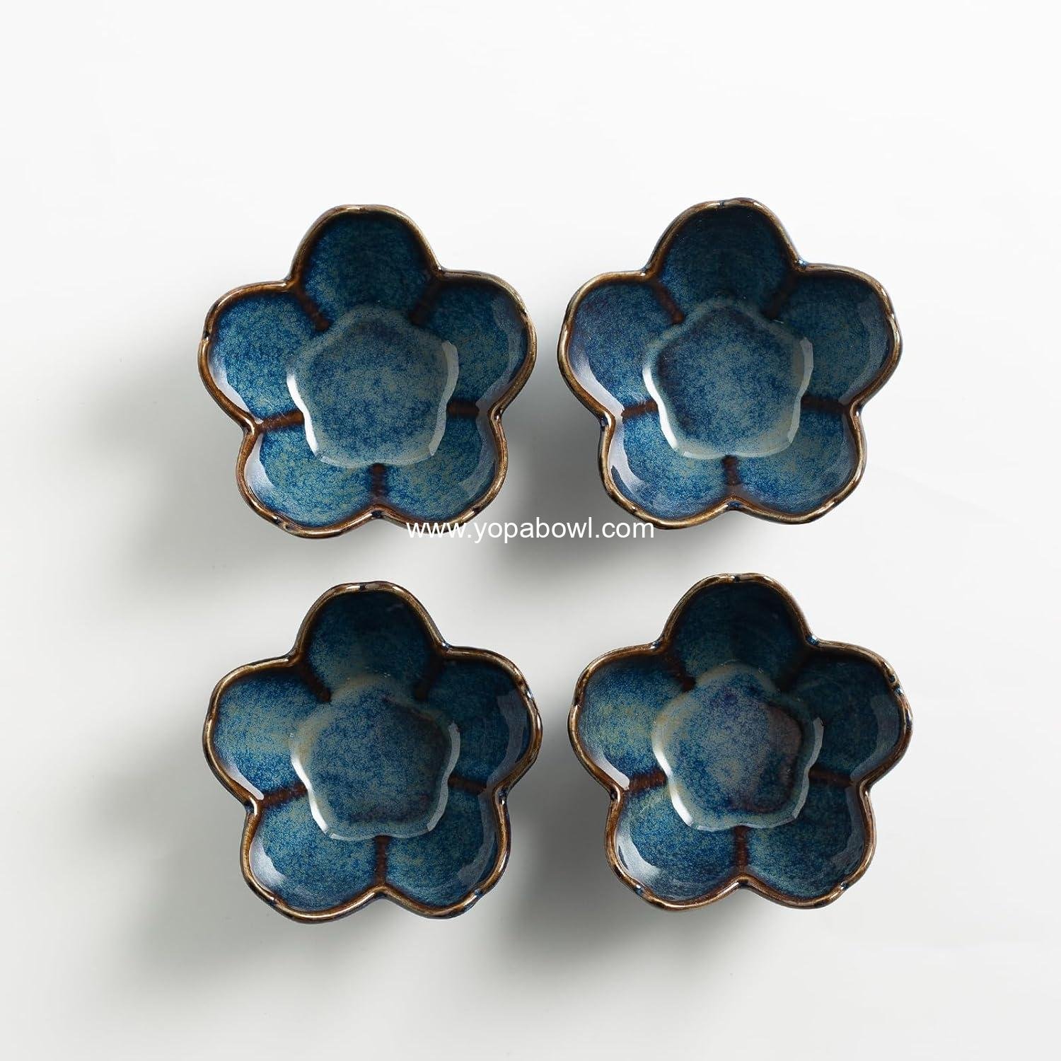 Wholesale Floral Ceramic Jewelry Tray - 3.5