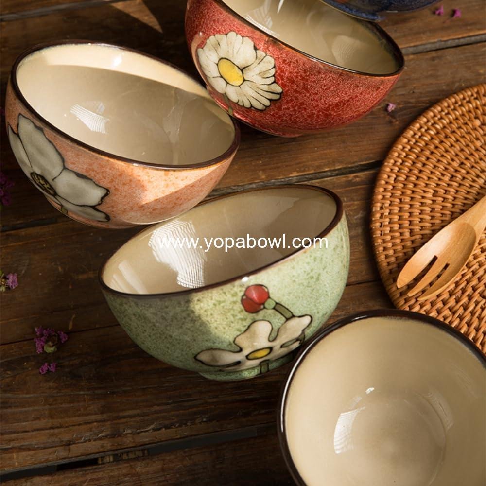 OEM 28oz Ceramic Bowl Set of 4 for Kitchen Cereal Salad Pasta Soup Ramen Serving Breakfast Lunch Dinner Dishwasher Microwave Oven Safe Blue Red Green Pink Factory OEM 28oz Ceramic Bowl Set of 4 for Kitchen Cereal Salad Pasta Soup Ramen Serving Breakfast Lunch Dinner Dishwasher Microwave Oven Safe Blue Red Green Pink Factory