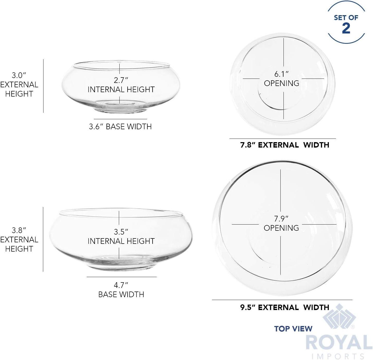 Wholesale Round Glass Vase Set of 2 – Clear Decorative Bowls for Flowers Terrariums Succulent Planters Bubble Vases Floral Centerpieces Home Wedding Flower Pots Factory Wholesale Round Glass Vase Set of 2 – Clear Decorative Bowls for Flowers Terrariums Succulent Planters Bubble Vases Floral Centerpieces Home Wedding Flower Pots Factory