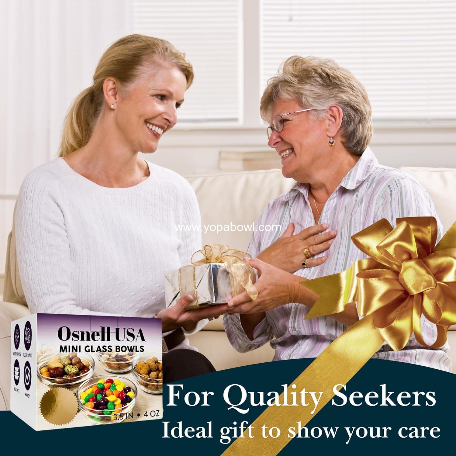 Wholesale 3.5-Inch 4-Ounce Small Glass Cooking Bowls 9 cm Diameter Microwave Dishwasher Safe Stackable Mise en Place Ramekins Set of 6 Factory