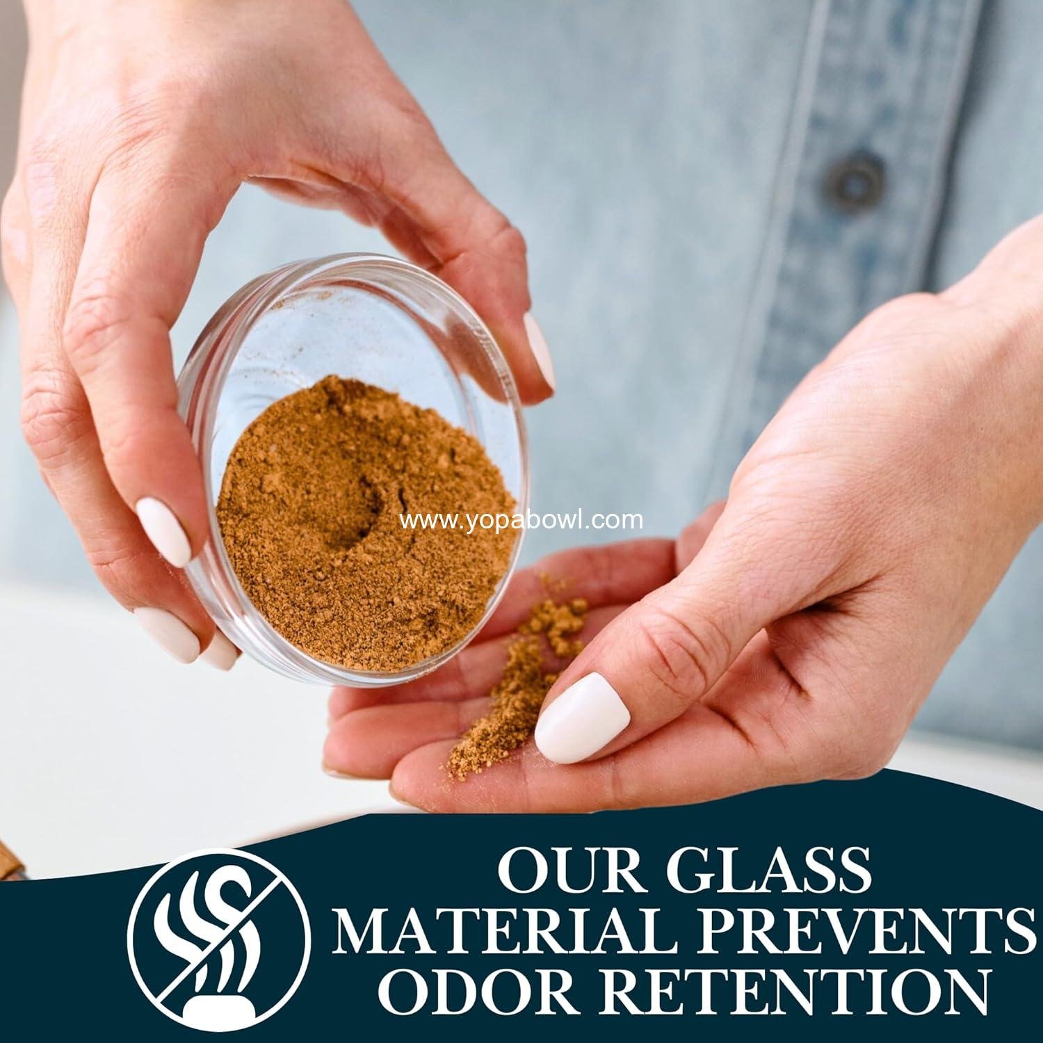 Wholesale 3.5-Inch 4-Ounce Small Glass Cooking Bowls 9 cm Diameter Microwave Dishwasher Safe Stackable Mise en Place Ramekins Set of 6 Factory