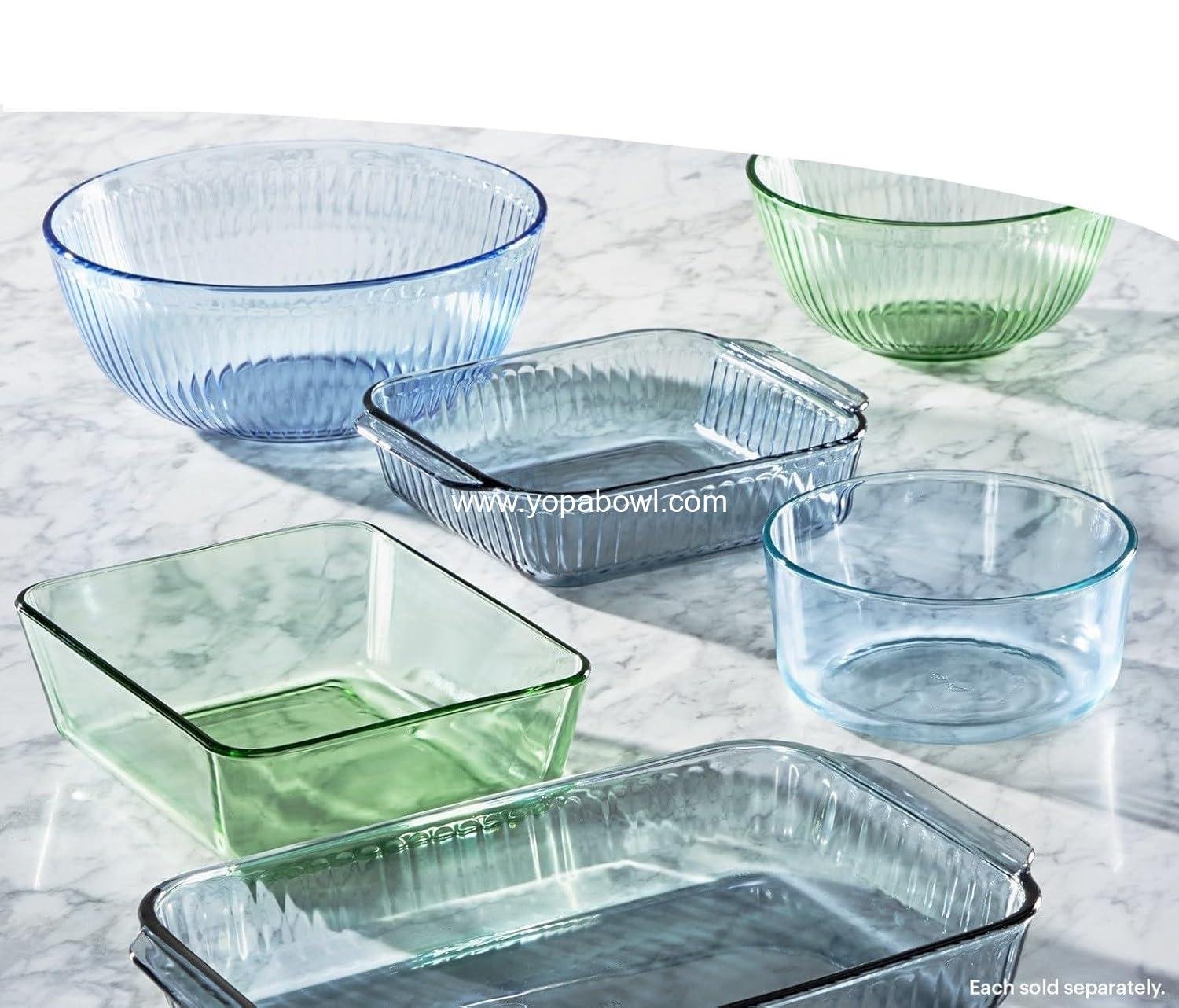 OEM 4.5 Quart Bowl with Blue Lid 1 Each Factory