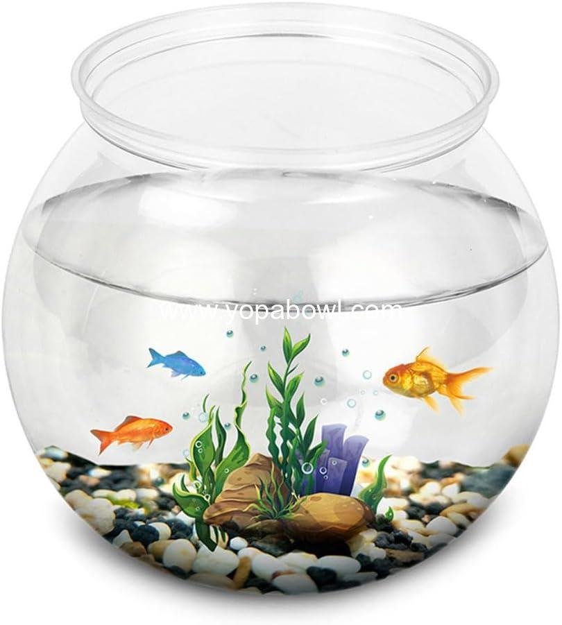 OEM Transparent Plastic Betta Fish Tank Aquarium Bowl Desktop Home Decor Factory OEM Transparent Plastic Betta Fish Tank Aquarium Bowl Desktop Home Decor Factory