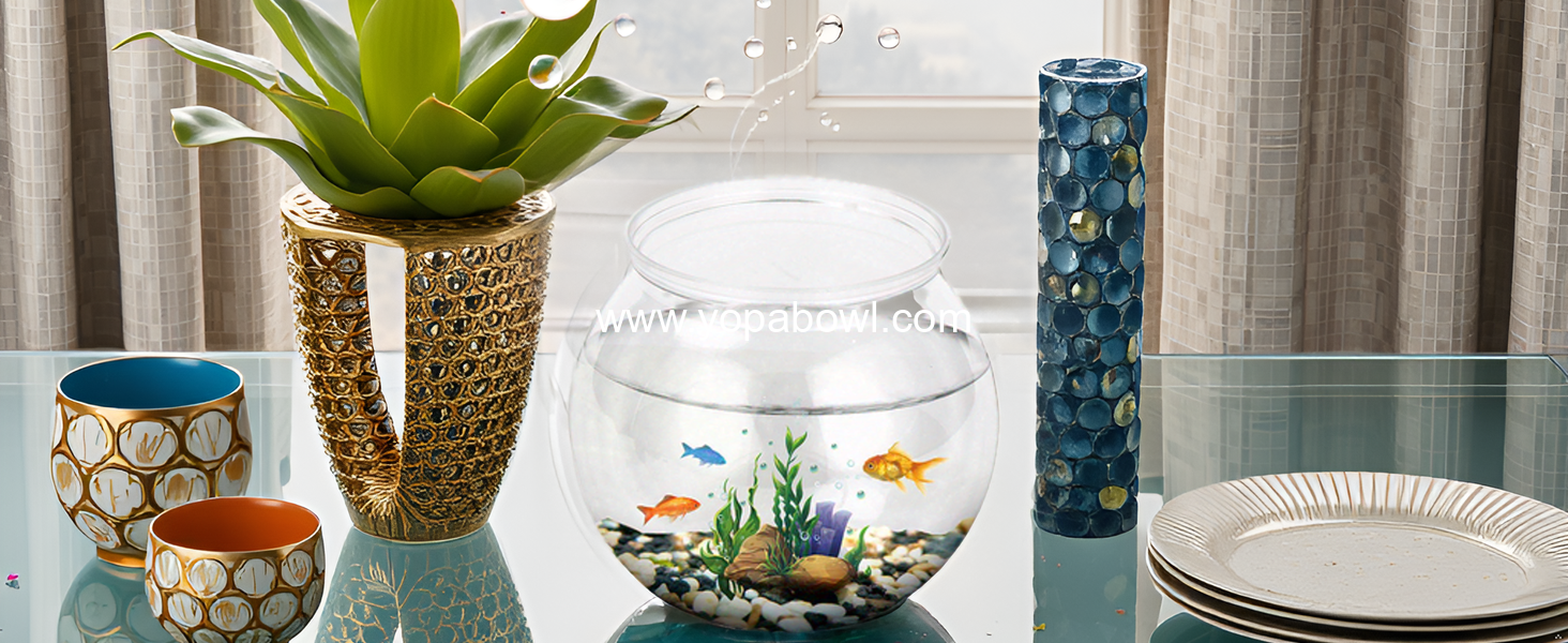 OEM Transparent Plastic Betta Fish Tank Aquarium Bowl Desktop Home Decor Factory OEM Transparent Plastic Betta Fish Tank Aquarium Bowl Desktop Home Decor Factory