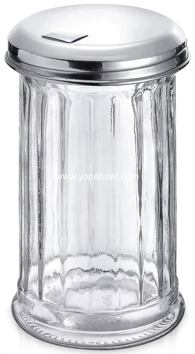 Wholesale 12 Oz Sugar Container with Pour Spout – Glass Dispenser with Stainless Steel Flip Lid, Durable Classic Style Jar for Coffee Bar or Kitchen – Ideal for Cinnamon & Seasoning Storage Factory Wholesale 12 Oz Sugar Container with Pour Spout – Glass Dispenser with Stainless Steel Flip Lid, Durable Classic Style Jar for Coffee Bar or Kitchen – Ideal for Cinnamon & Seasoning Storage Factory