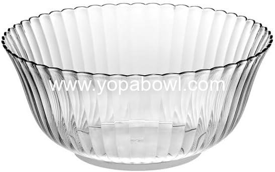 Wholesale 12 Qt Clear Plastic Punch Bowl Scalloped Edge Round BPA-Free Recyclable 14.5 Inch Top Diameter Smooth Finish Factory Wholesale 12 Qt Clear Plastic Punch Bowl Scalloped Edge Round BPA-Free Recyclable 14.5 Inch Top Diameter Smooth Finish Factory