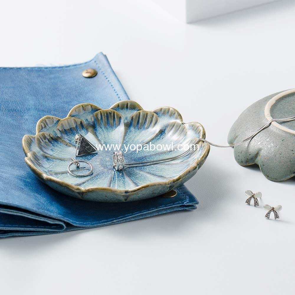 OEM Flower Shape Ring Holder Decorative Earring Stand Jewelry Organizer Key Bowl Trinket Dish for Women Friends Manufacturer