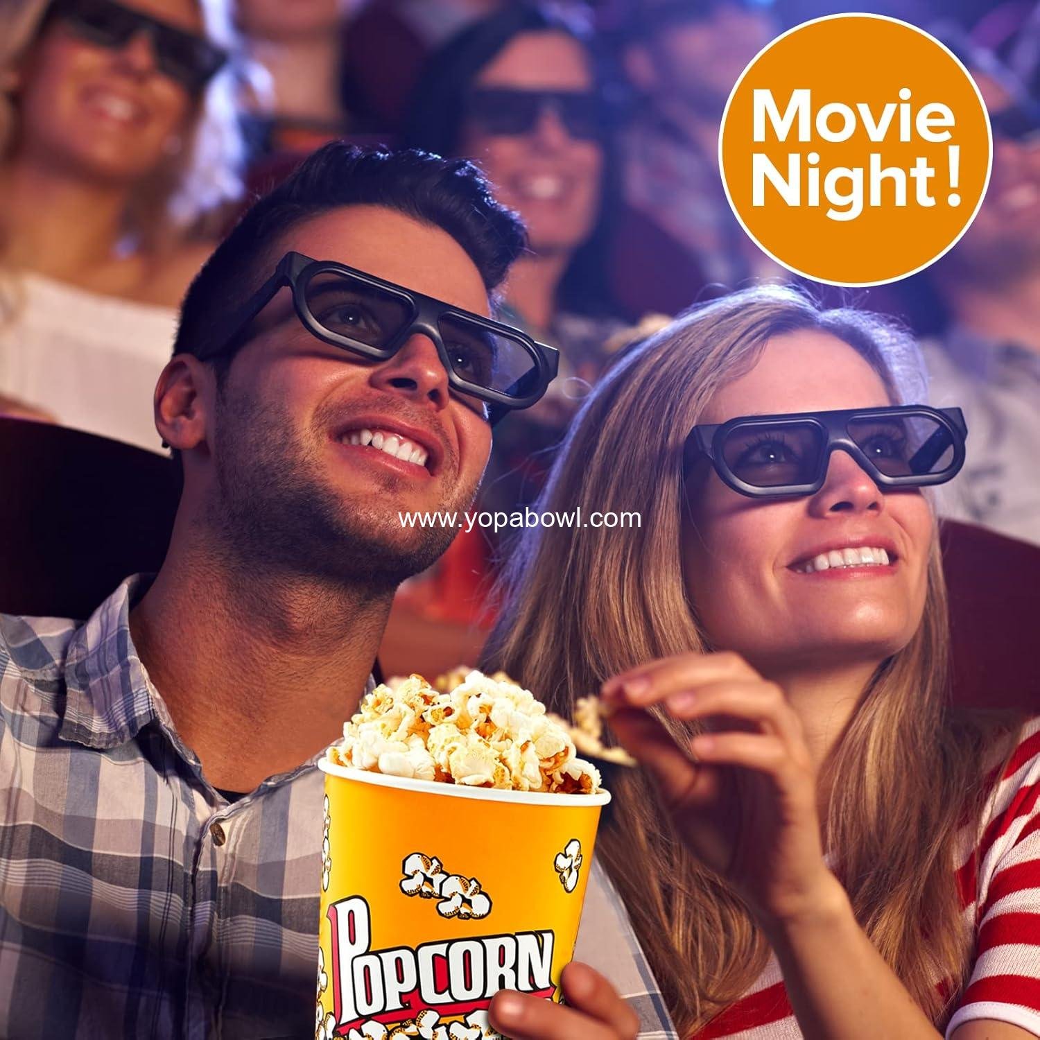 Wholesale Disposable 32oz Retro Style Leak Proof Paper Popcorn Buckets for Family Movie Nights and Parties 10 Pack Factory Wholesale Disposable 32oz Retro Style Leak Proof Paper Popcorn Buckets for Family Movie Nights and Parties 10 Pack Factory