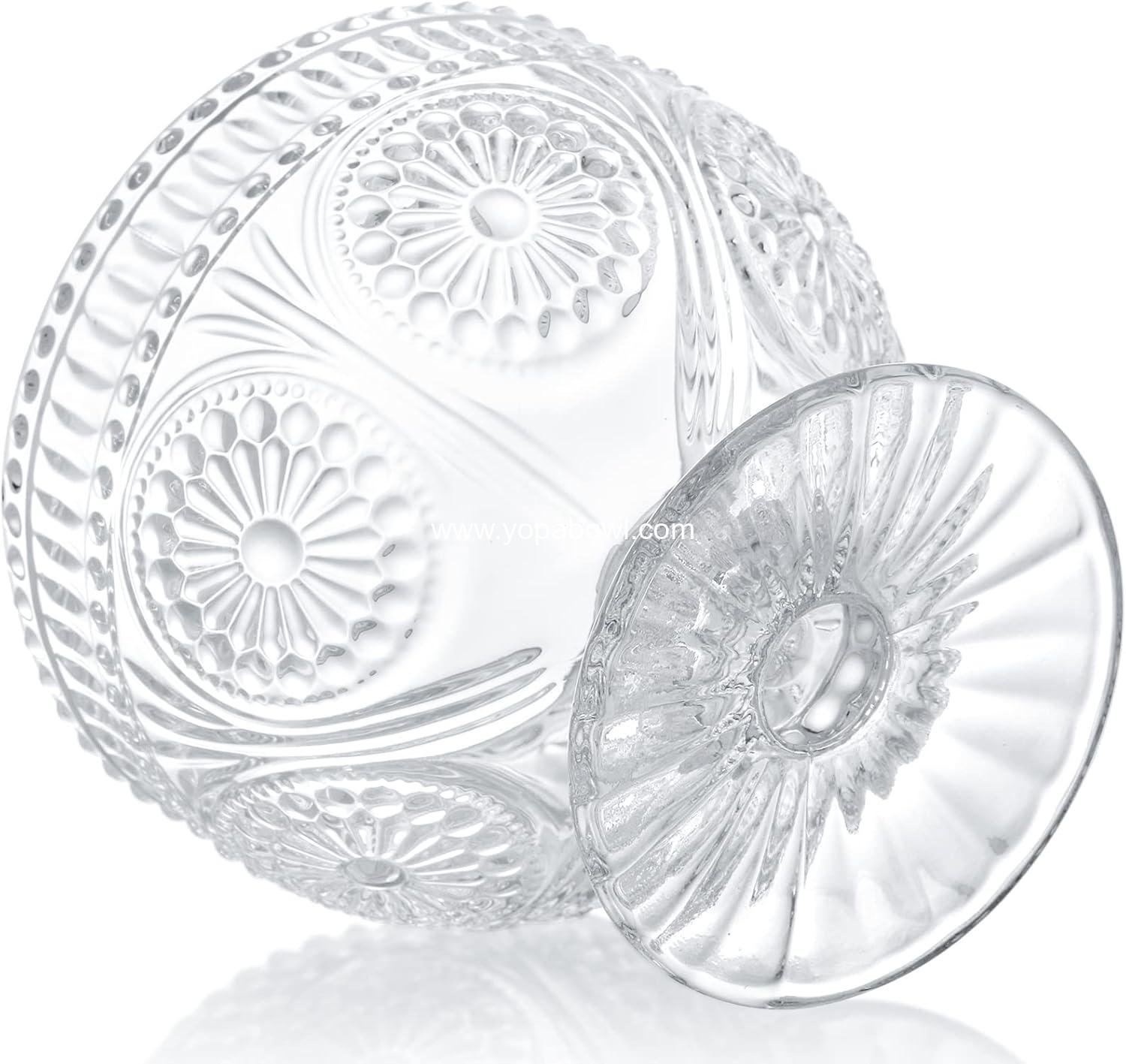 OEM 6-Pack 10 oz Glass Dessert Bowls Mini Trifle Serving for Ice Cream Fruit Pudding Snacks Cereal Nuts Factory OEM 6-Pack 10 oz Glass Dessert Bowls Mini Trifle Serving for Ice Cream Fruit Pudding Snacks Cereal Nuts Factory