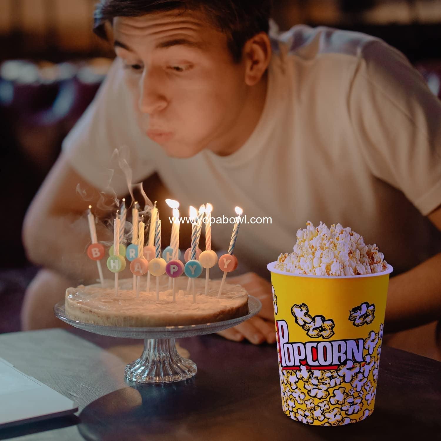 Wholesale 25 Pack 32oz Disposable Paper Popcorn Containers for Party Movie Use Factory